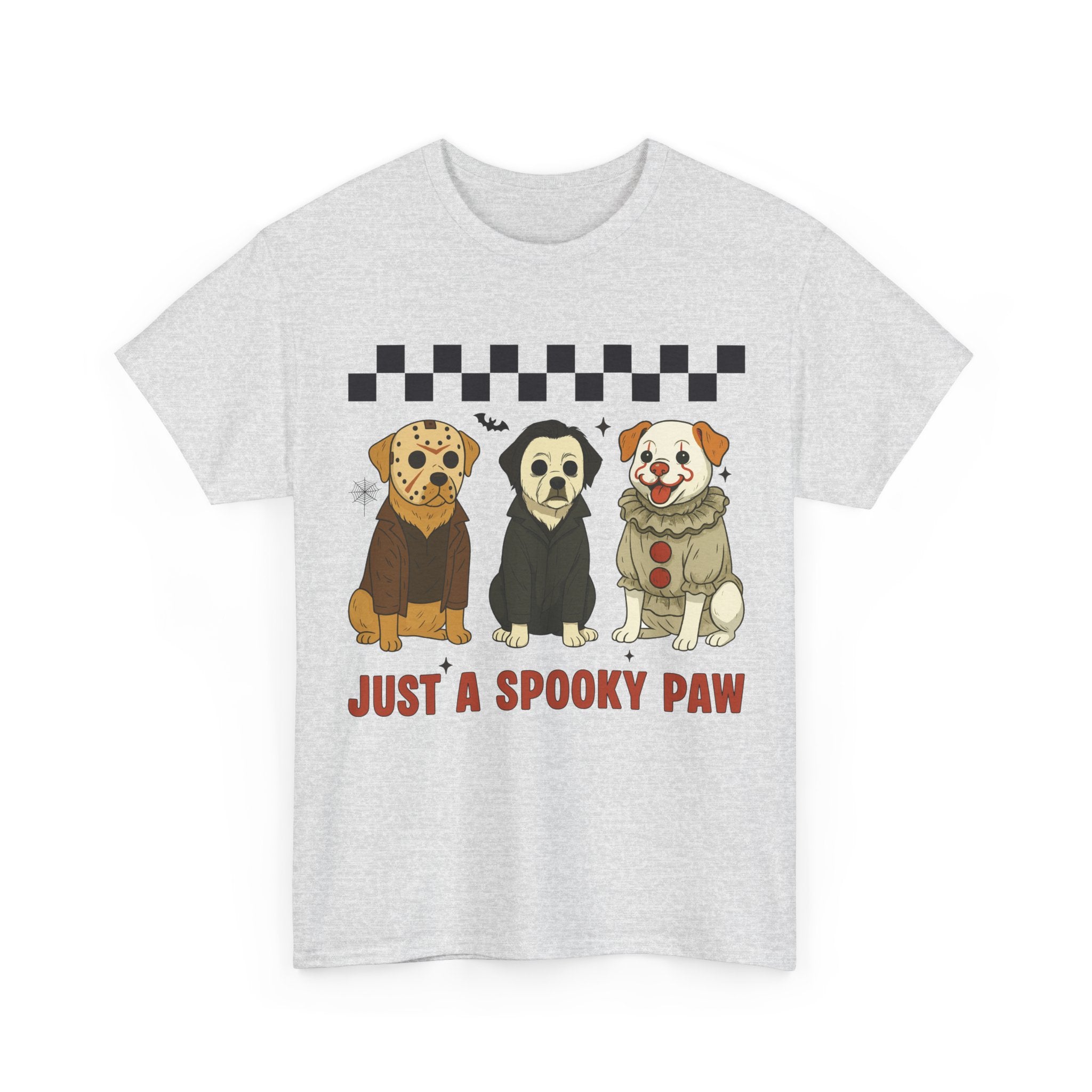 Halloween "Just A Spooky Paw" Unisex Cotton Tee