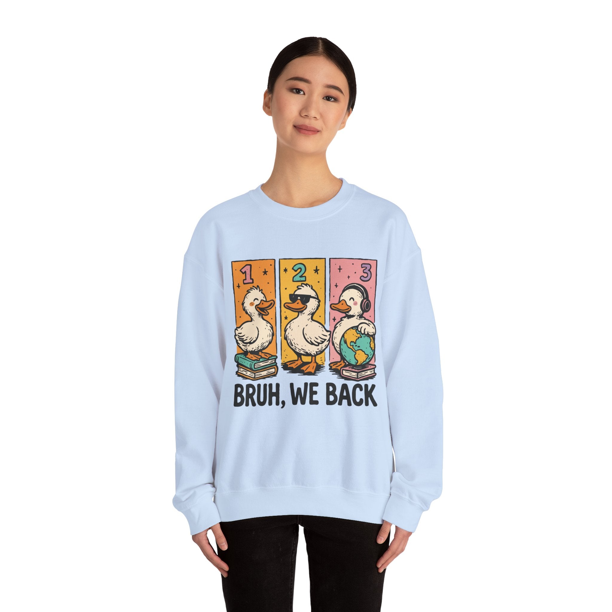 Funny Unisex Duck Graphic Sweatshirt