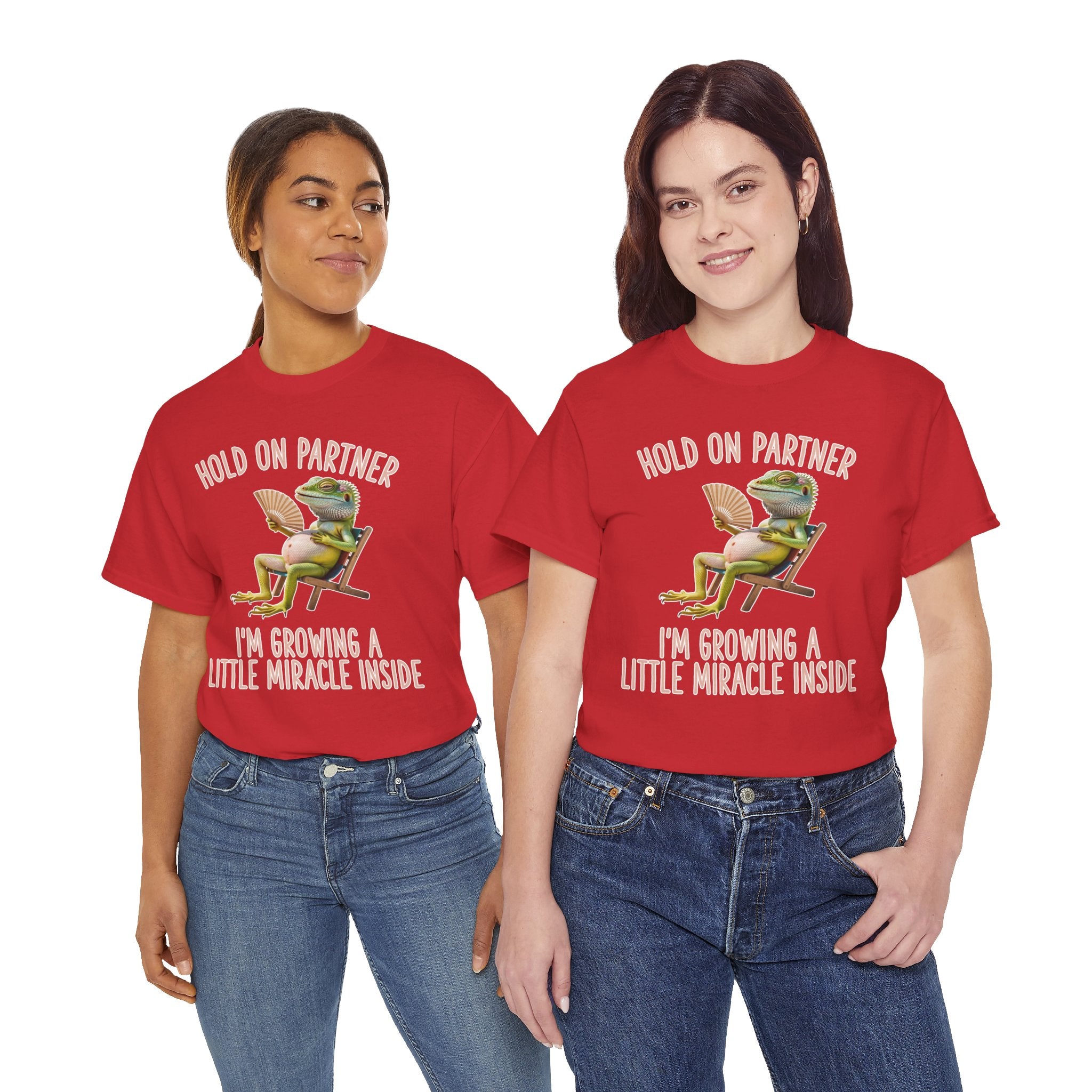Pregnant Cotton T-Shirt