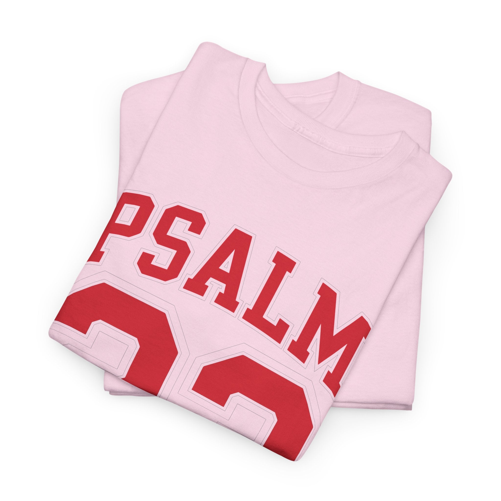 Psalm 23 Varsity T-Shirt — “The Lord Is My Shepherd” Unisex Cotton Tee