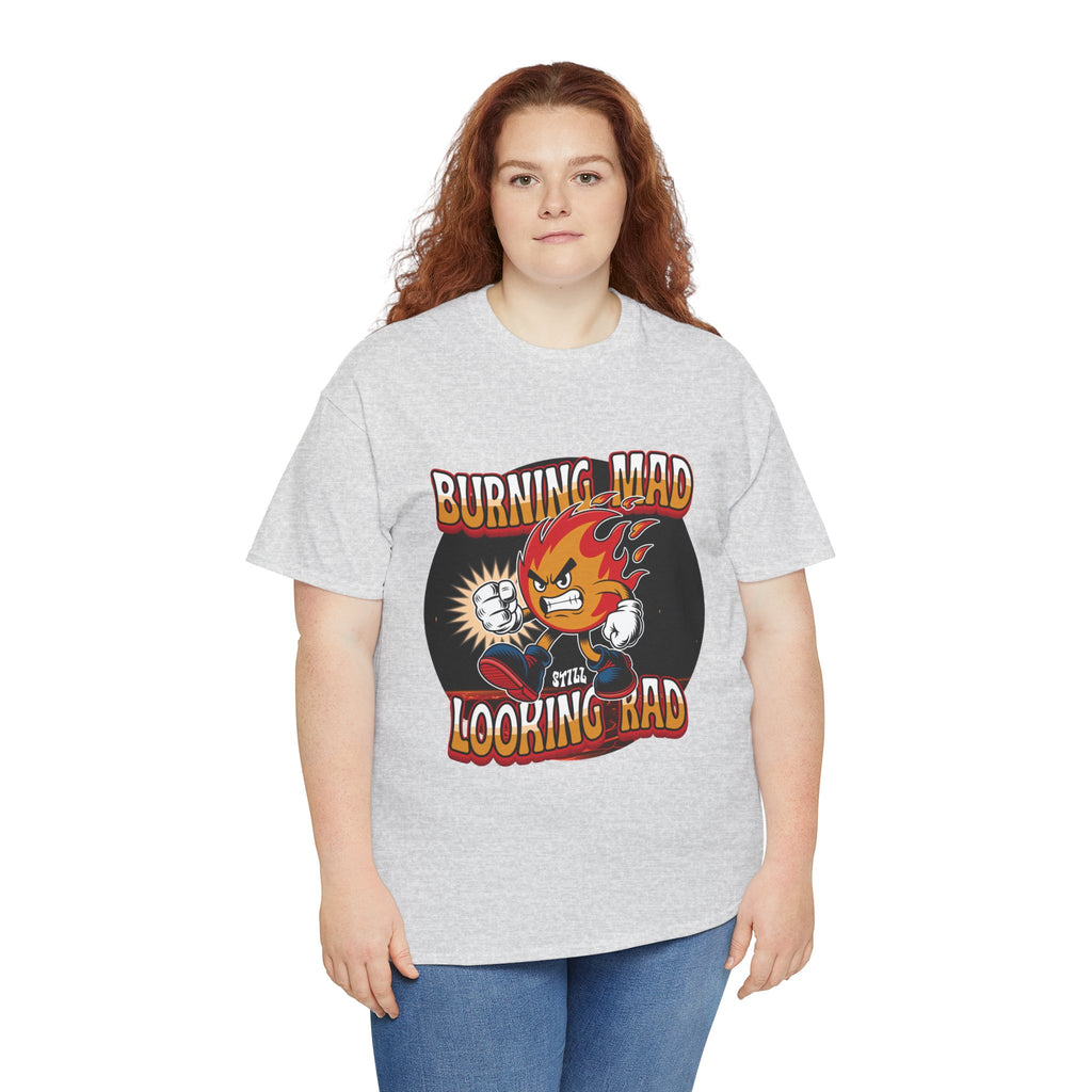 Burning Mad Looking Rad Unisex Tee