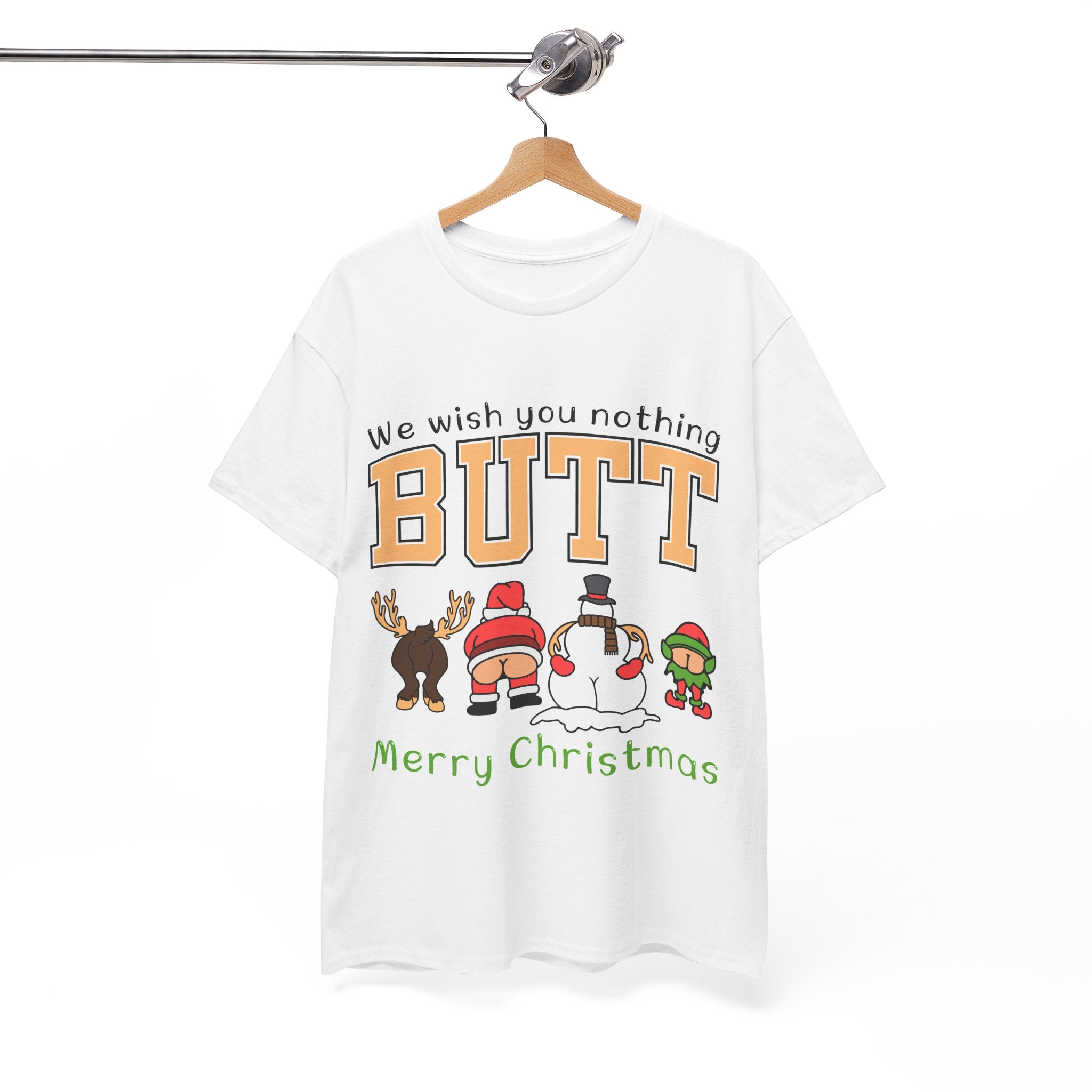 Christmas Butts Unisex Cotton Tee
