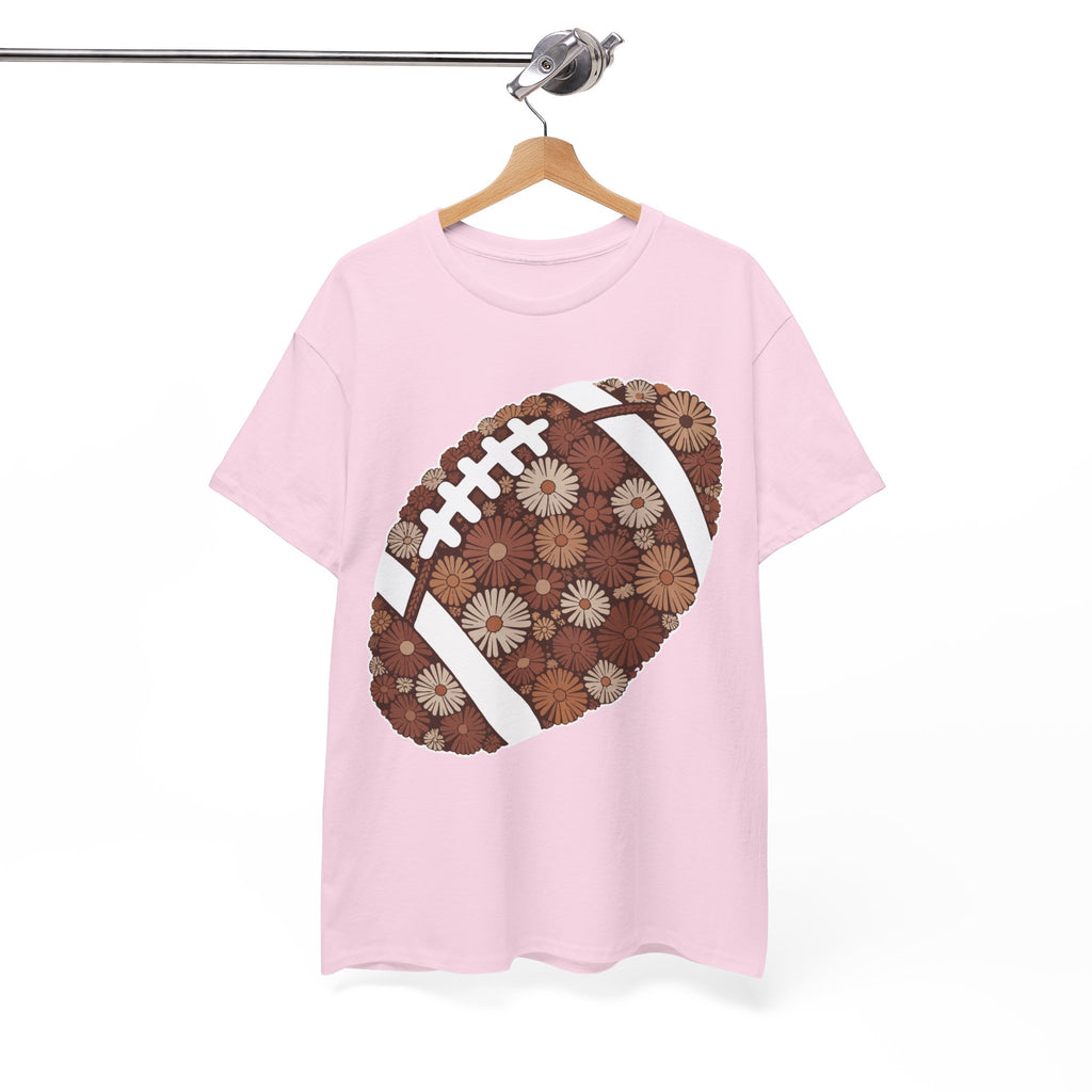 Game Day Touch Down Football Tee — Helmets, Flags & Cheer Icons Unisex Cotton Tee