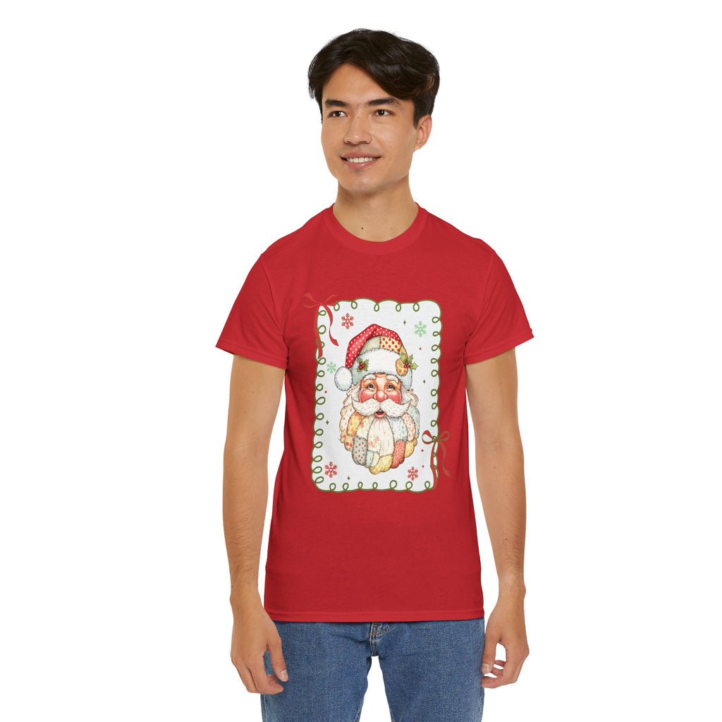 Santa Vintage Unisex Cotton Tee