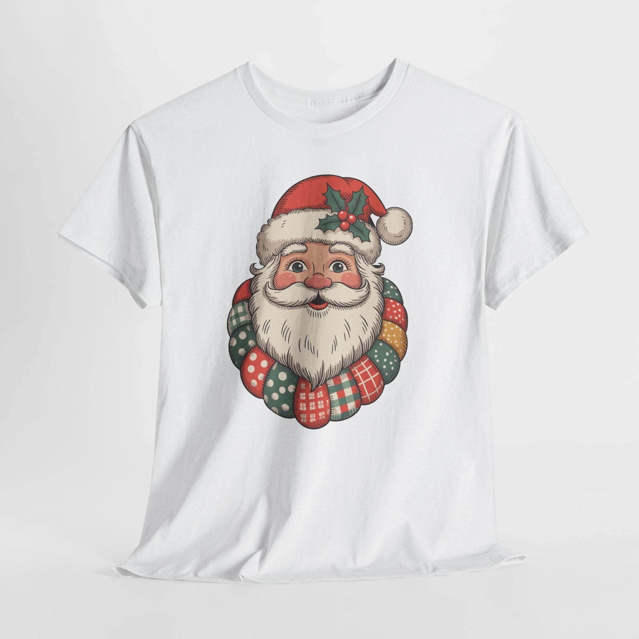 Vintage Santa Unisex Cotton Tee