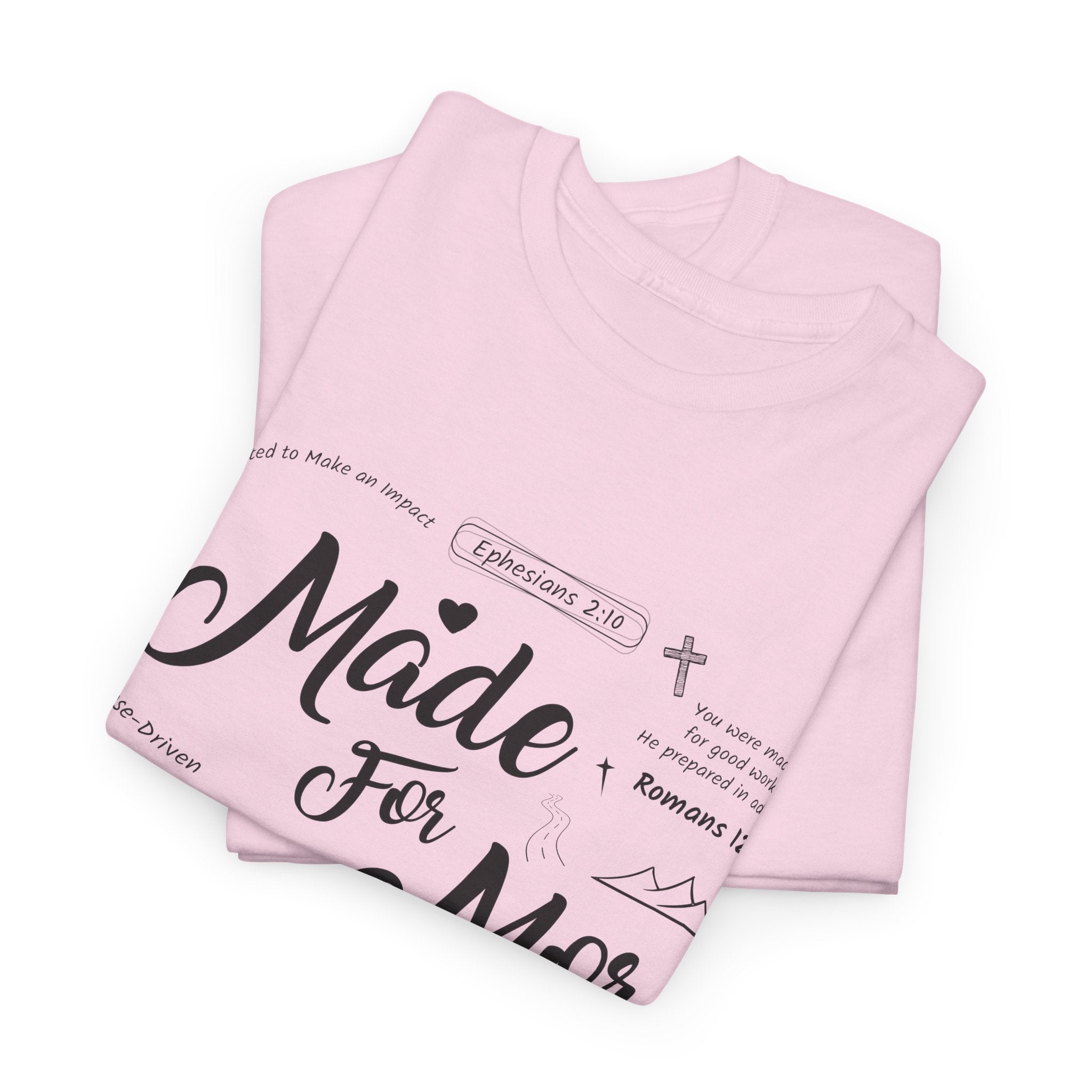 Made For More Faith T-Shirt — Inspirational Bible Verse Unisex Cotton Tee