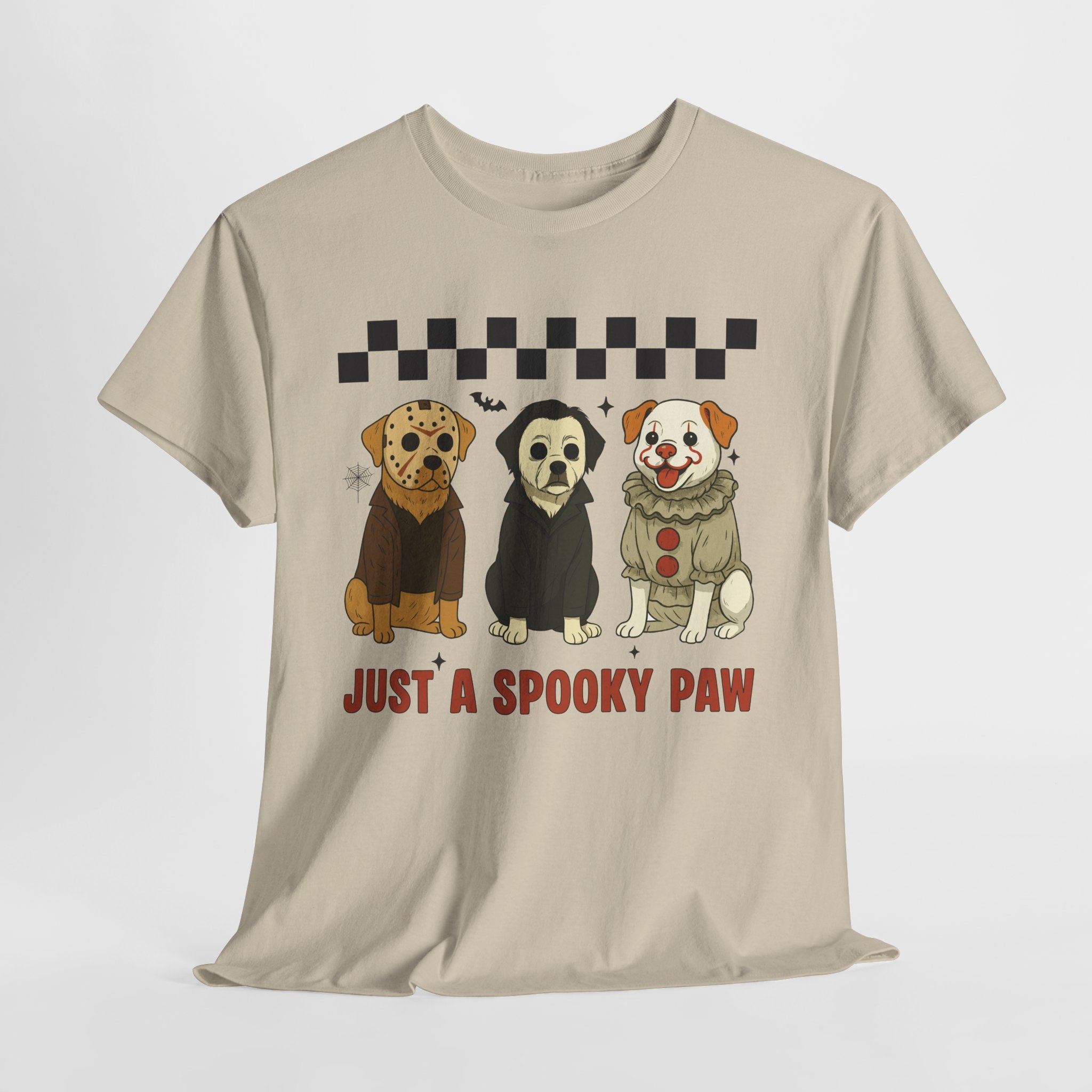 Halloween "Just A Spooky Paw" Unisex Cotton Tee