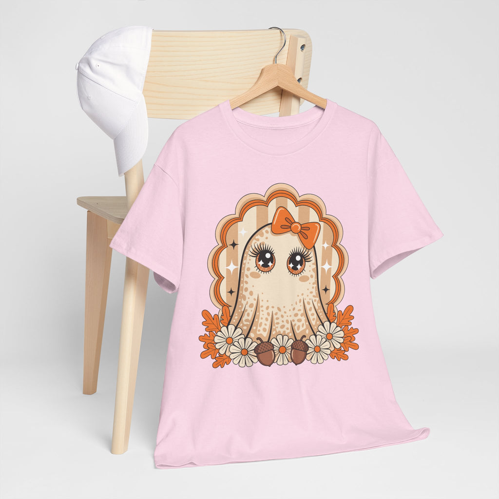 Ghost and Daisies Unisex Cotten Tee