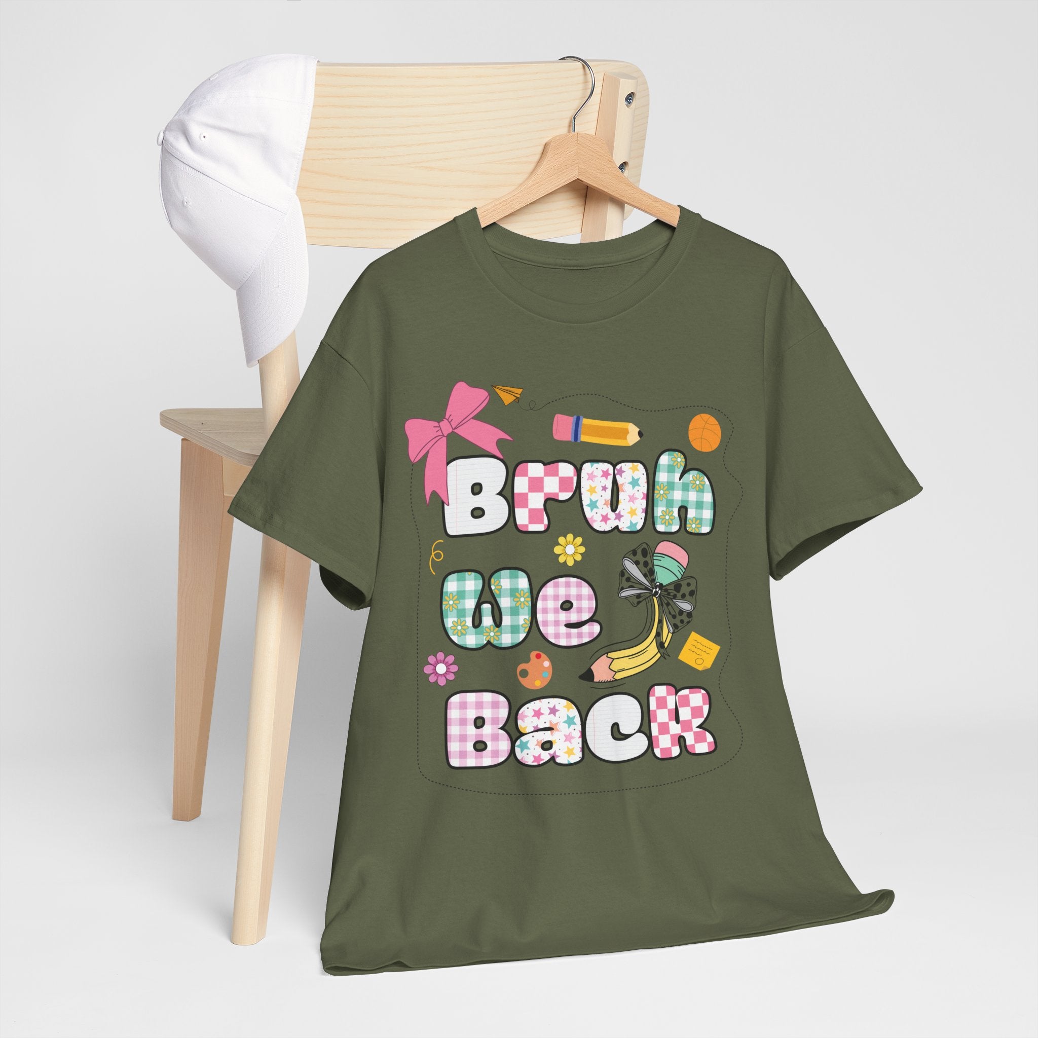 Bruh We Back Cotton Tee