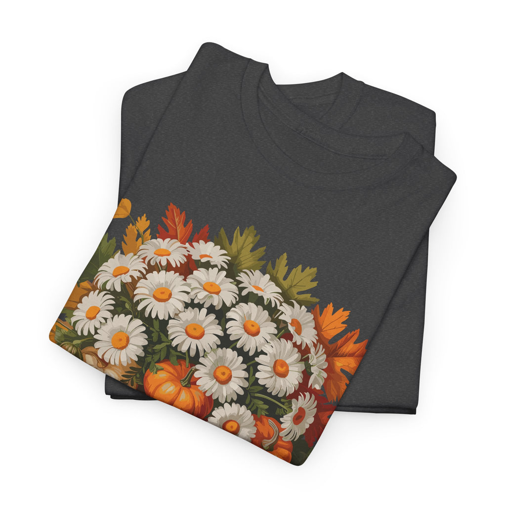 I Will Praise Him In Every Season Fall Floral Unisex Cotton Tee