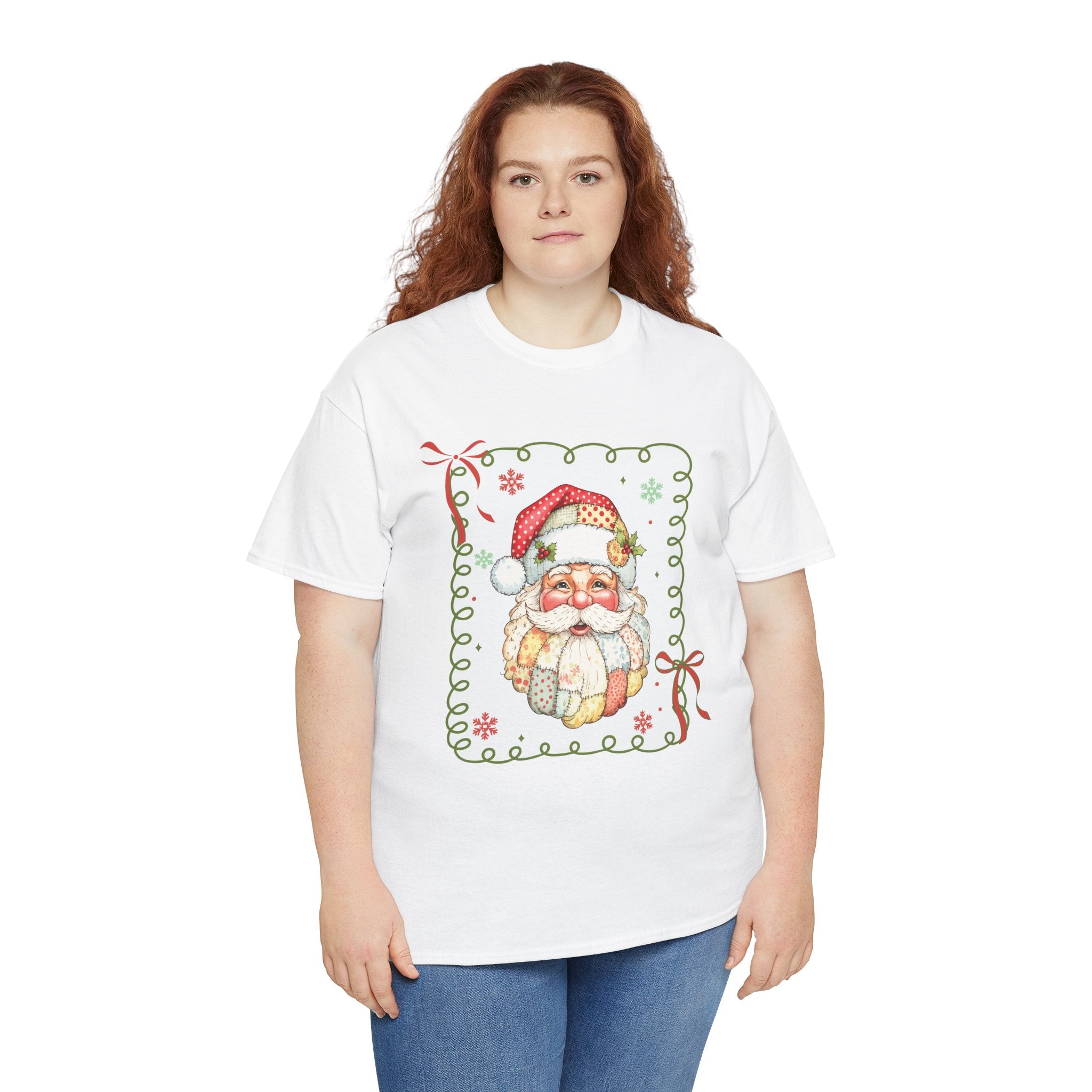 Santa Vintage Unisex Cotton Tee