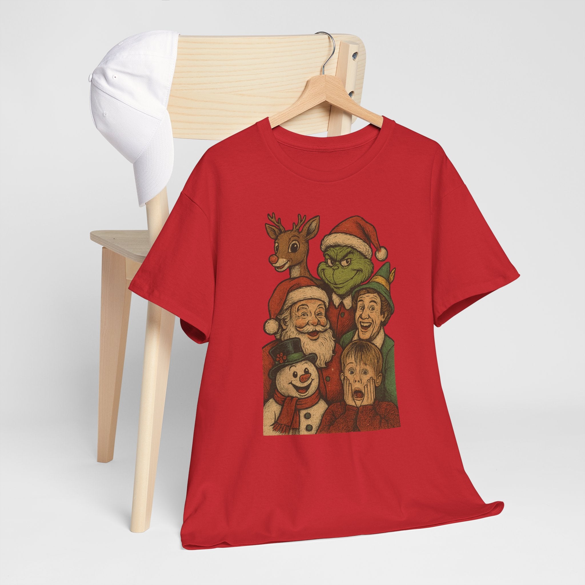 Christmas Icon Vintage Unisex Cotton Tee