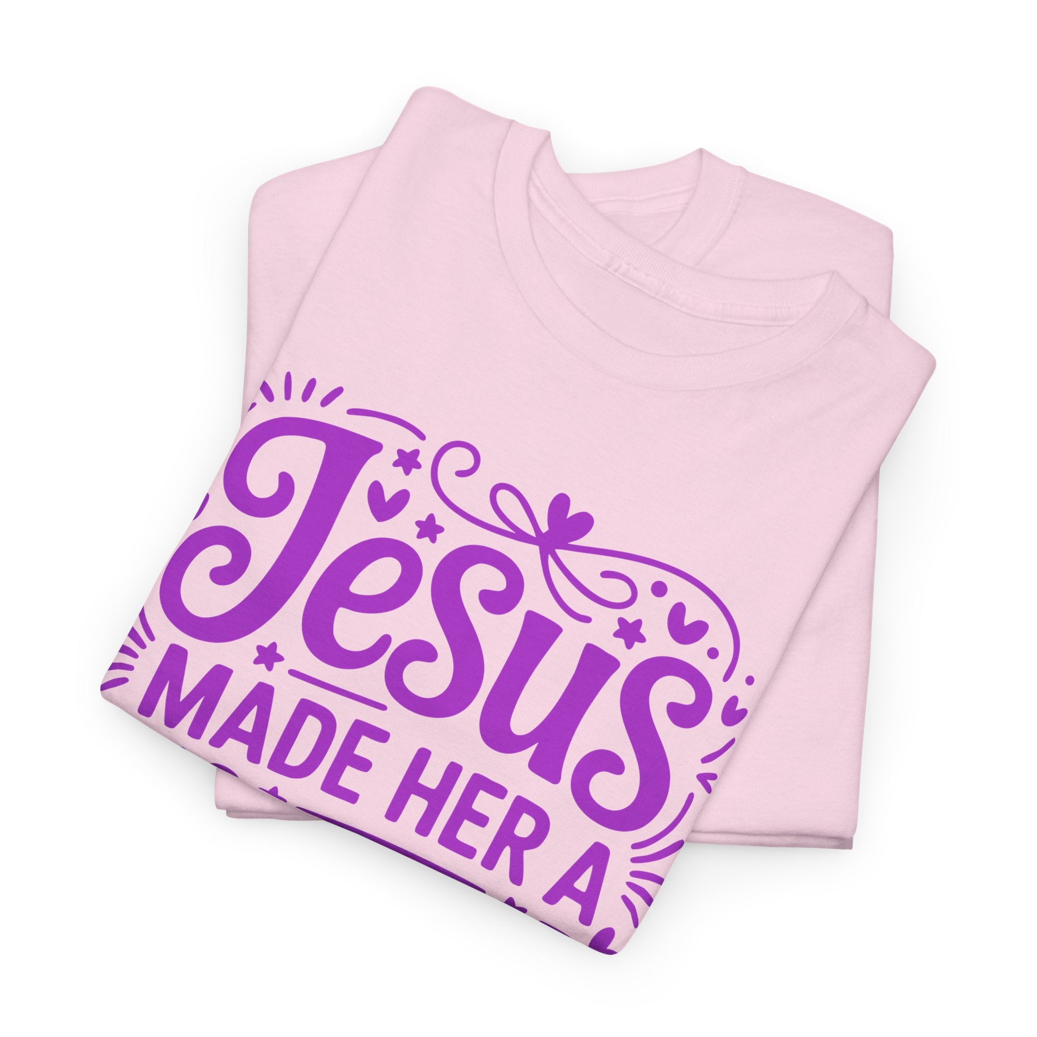 Jesus Made Her a Mama — Christian MamaUnisex Cotton T-Shirt