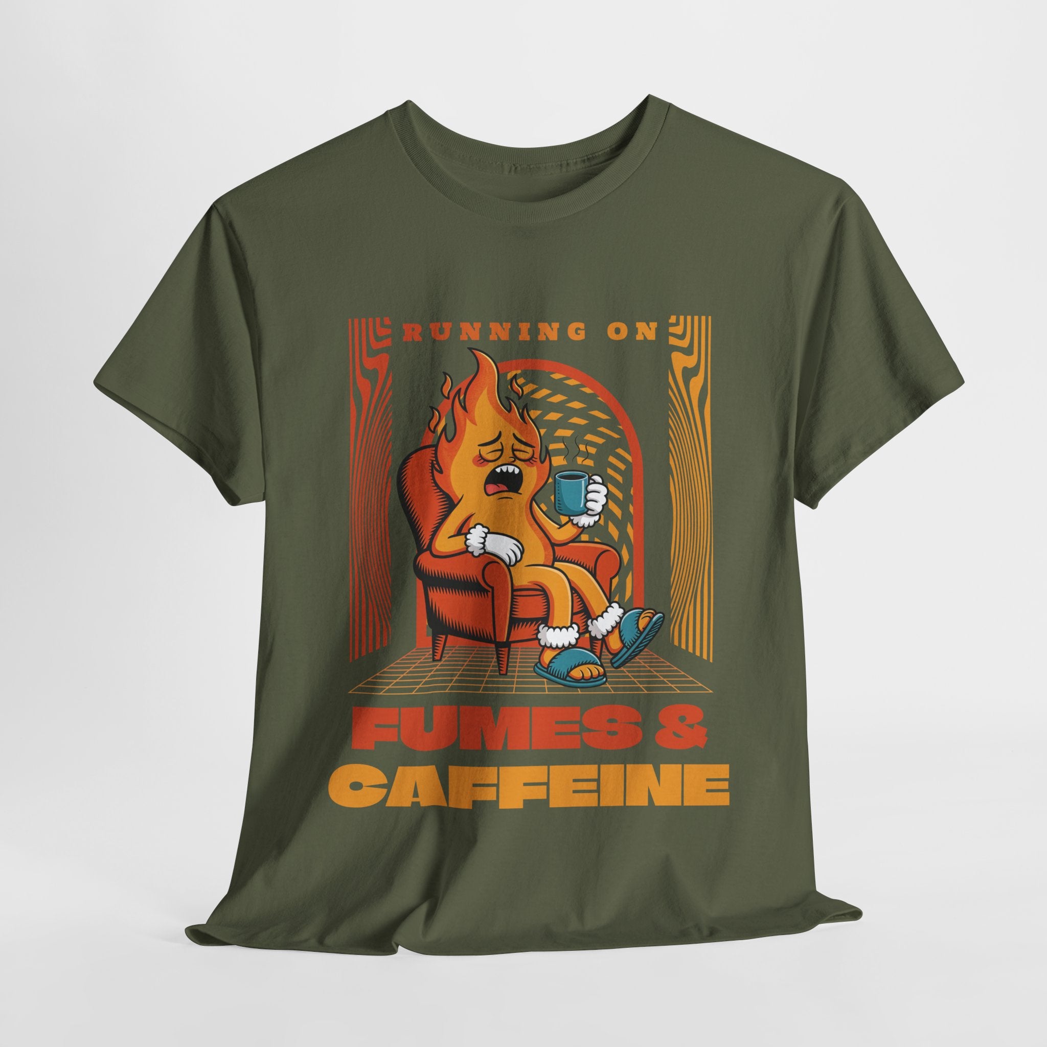 Running on Fumes and Caffeine Tee