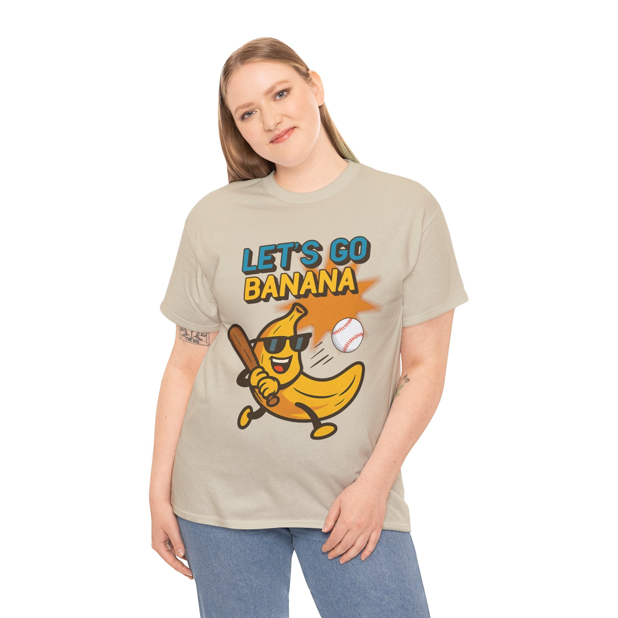 Baseball Banana Unisex Tee
