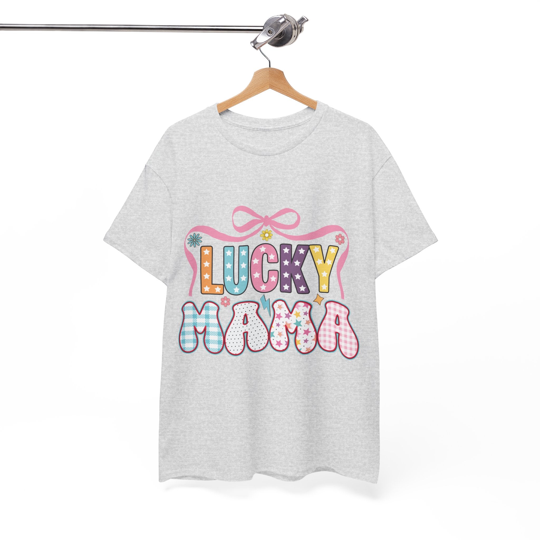 Lucky Mama Unisex Cotton Tee