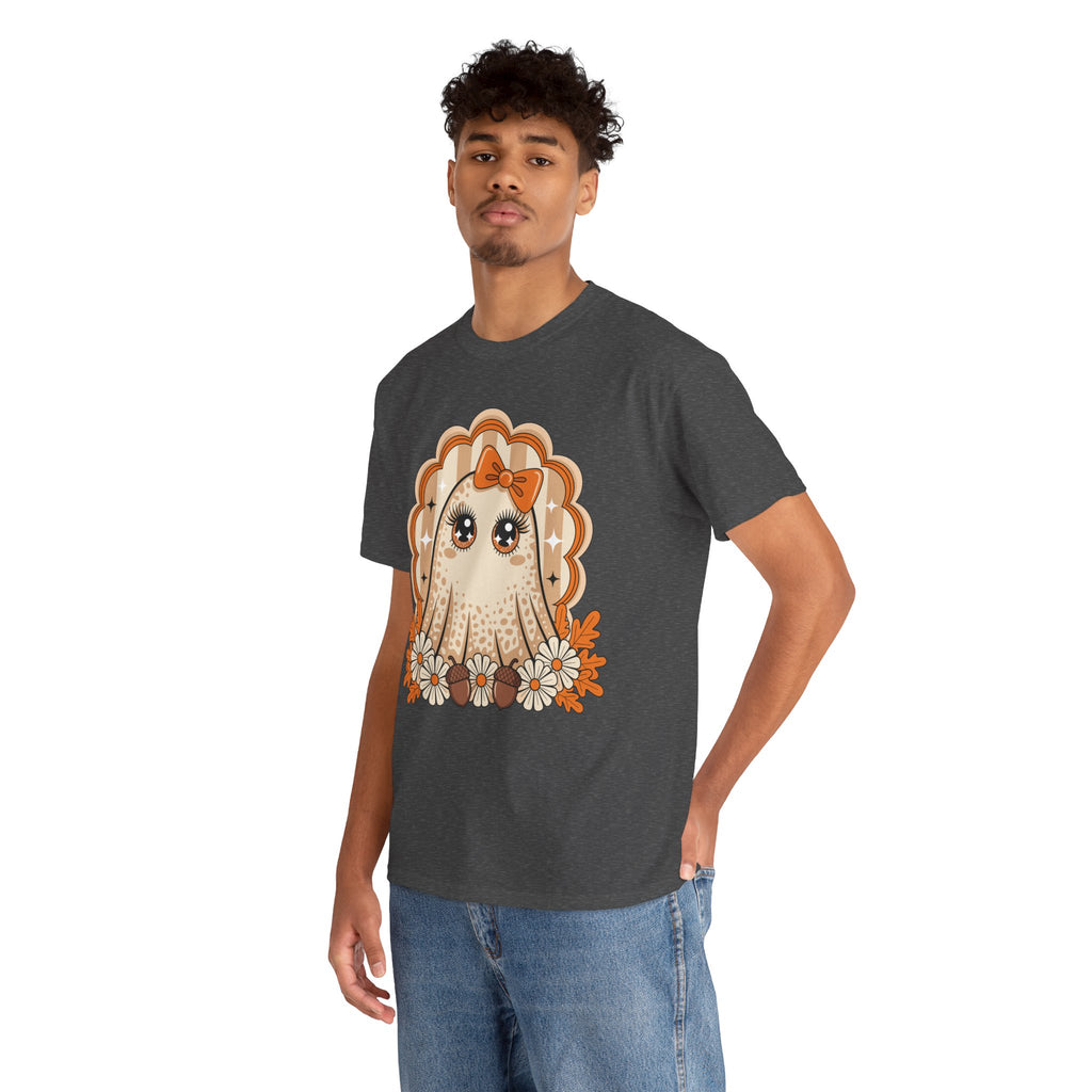 Ghost and Daisies Unisex Cotten Tee
