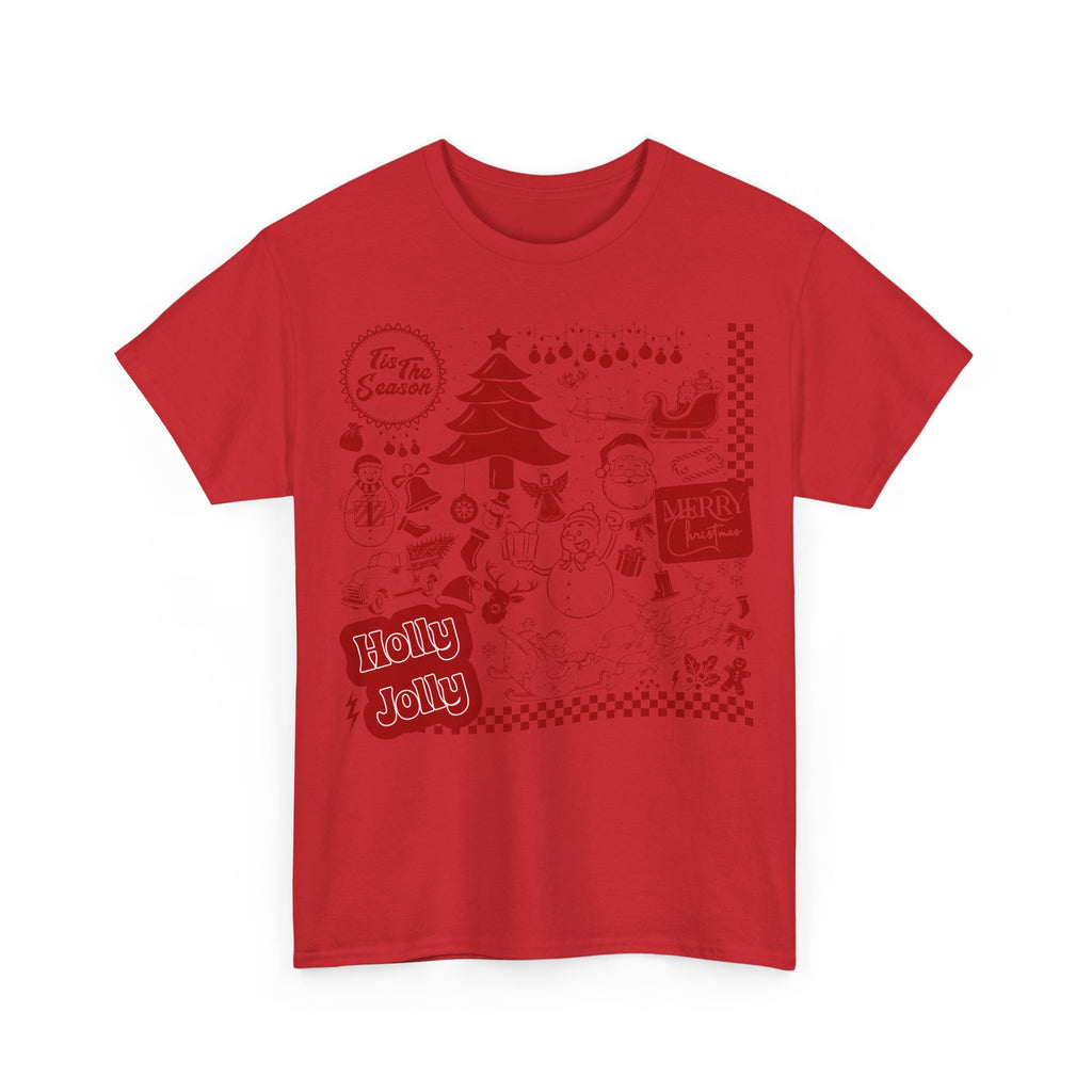 Christmas Festive Unisex Cotton T-shirt