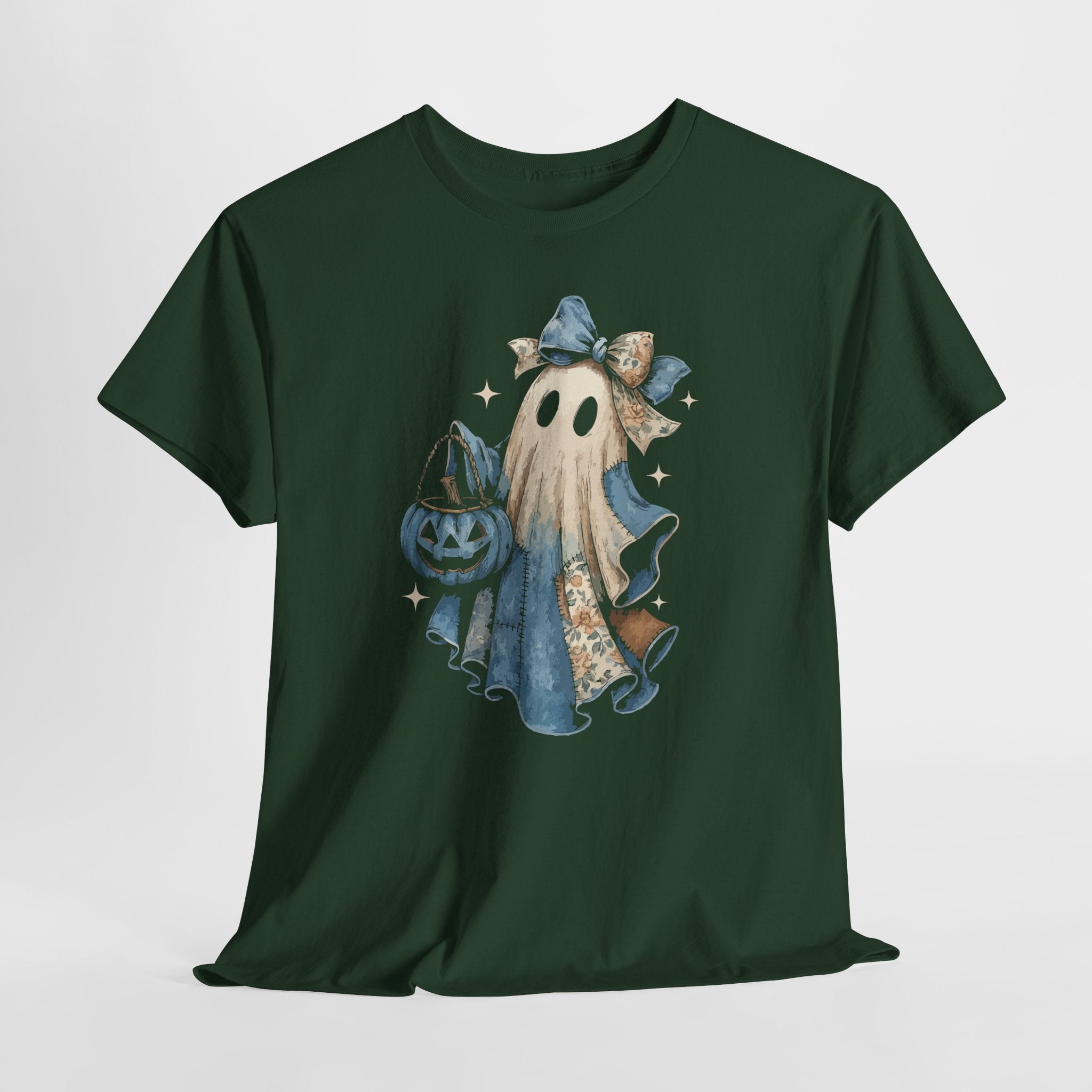 Ghost Halloween Unisex Cotton Tee