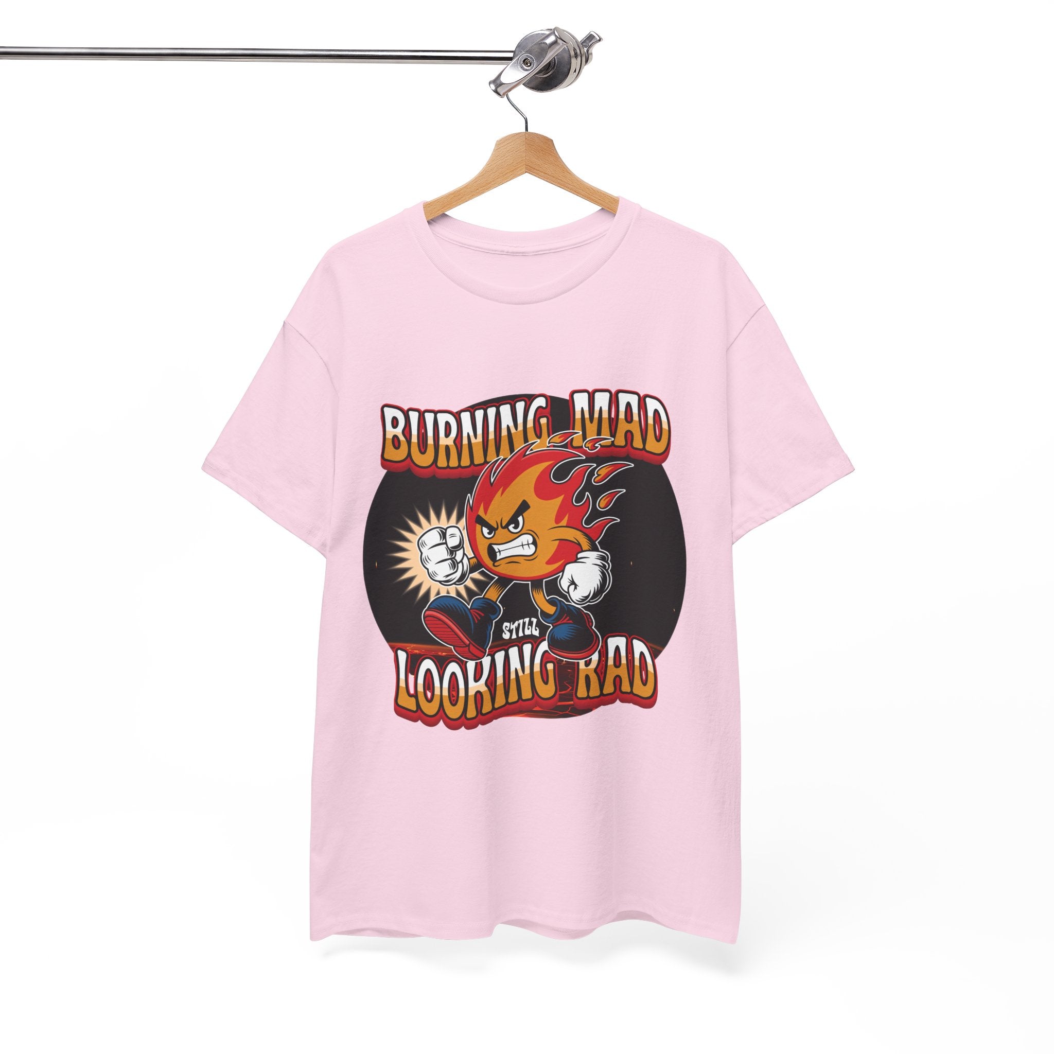 Burning Mad Looking Rad Unisex Tee