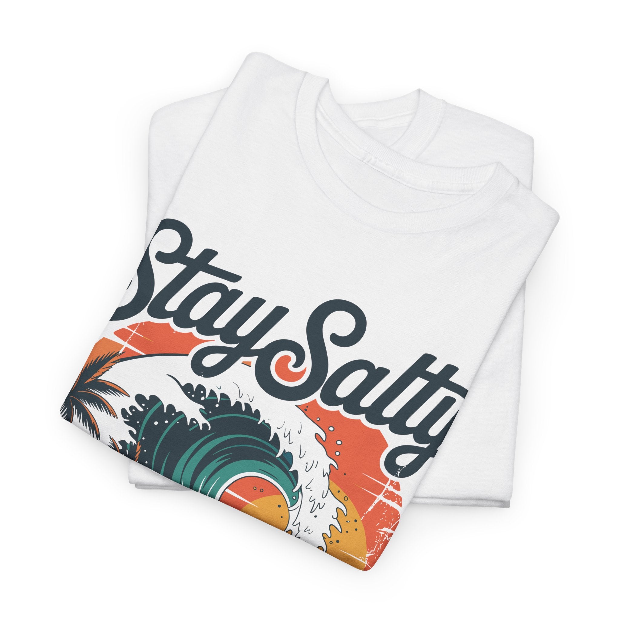 Stay Salty Beach Tee — "You are the salt of the earth (Matthew 5:13)"Unisex Cotton Tee