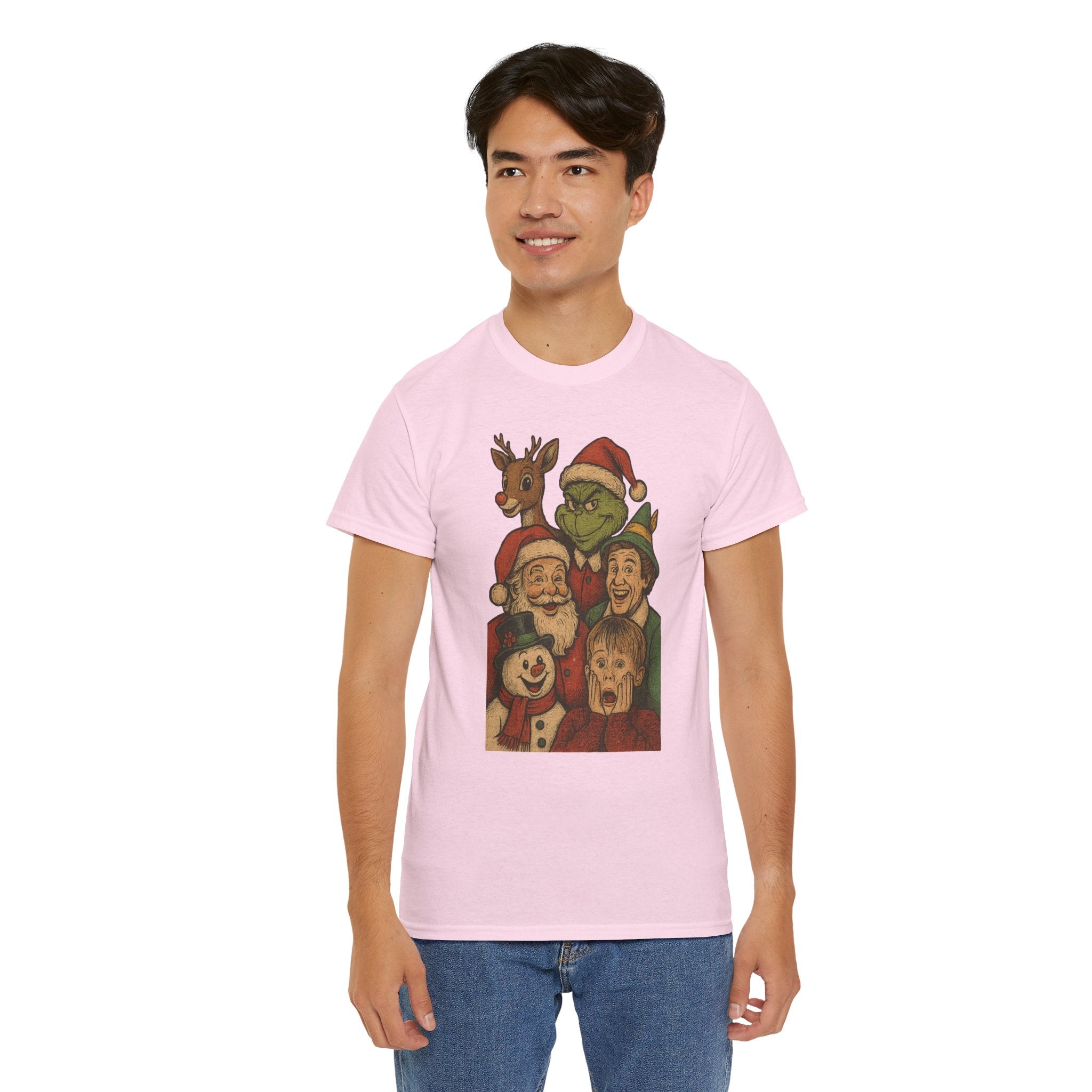 Christmas Icon Vintage Unisex Cotton Tee
