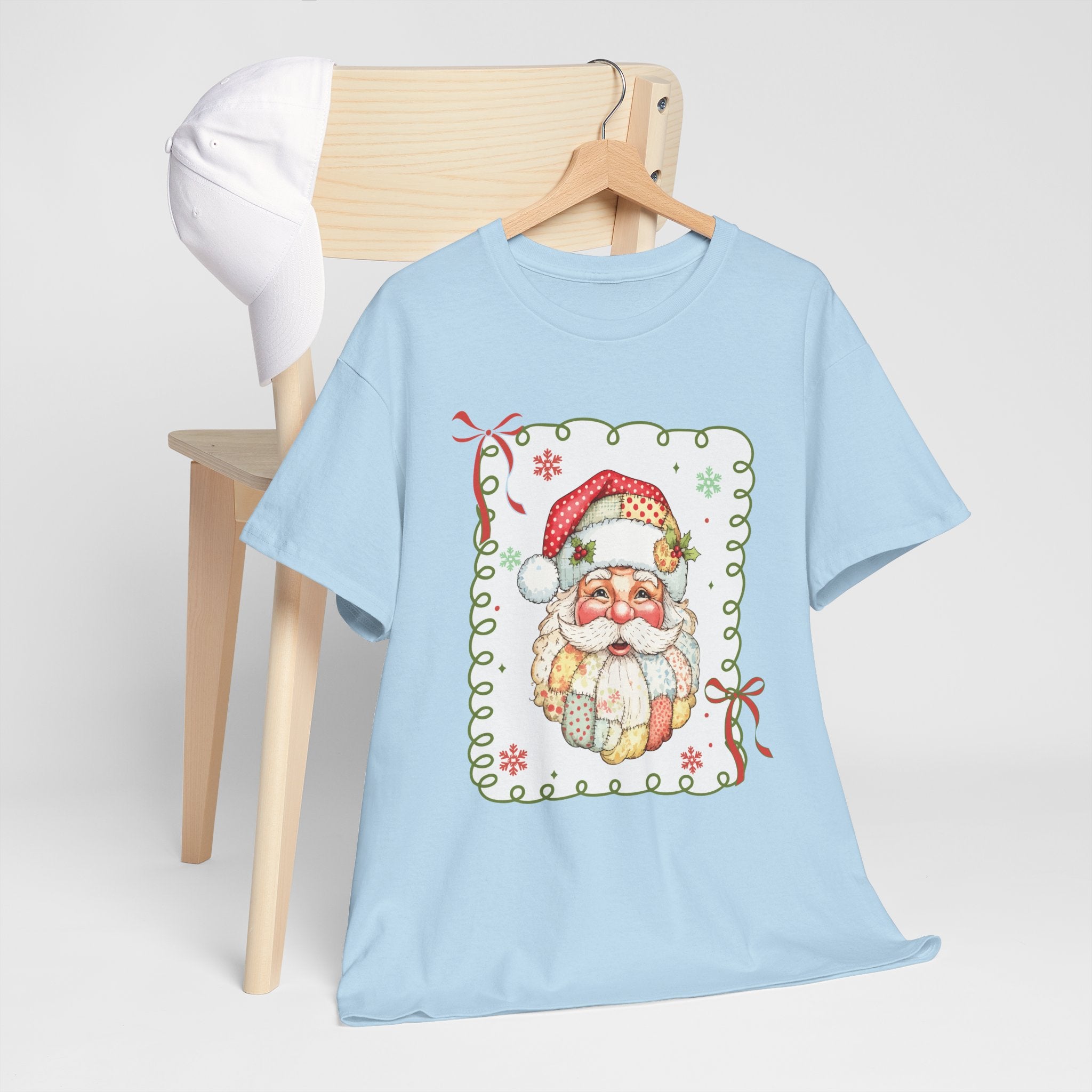 Santa Vintage Unisex Cotton Tee