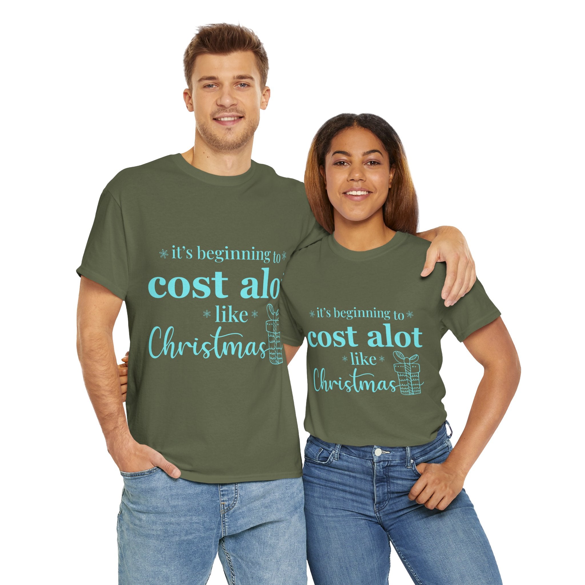 Christmas Humor  Unisex Cotton Tshirt
