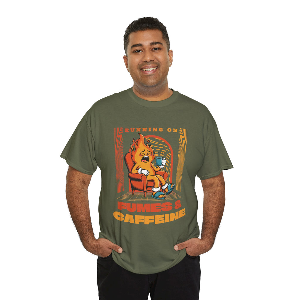 Running on Fumes and Caffeine Tee