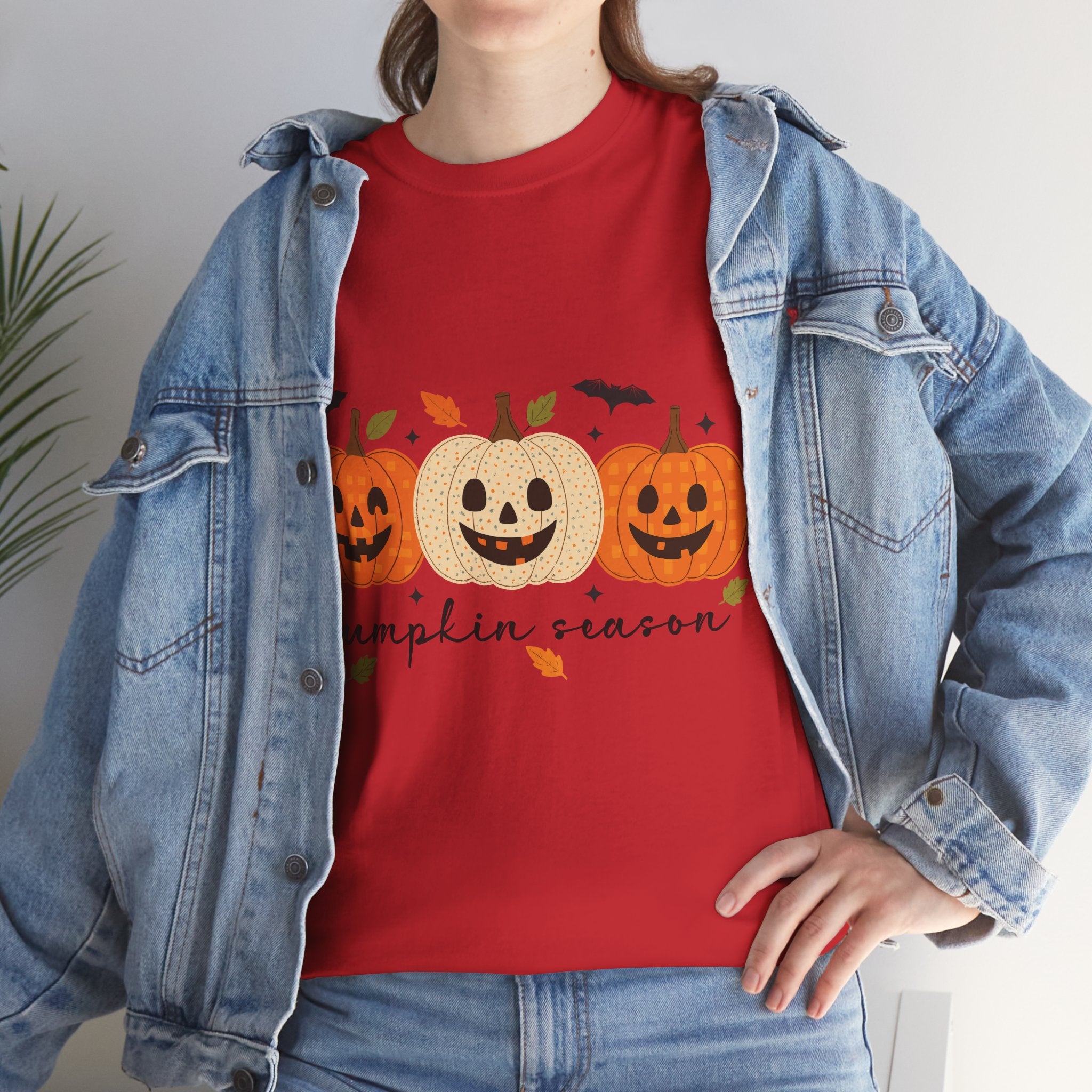 Pumpkin Season Unisex Cotton Tee