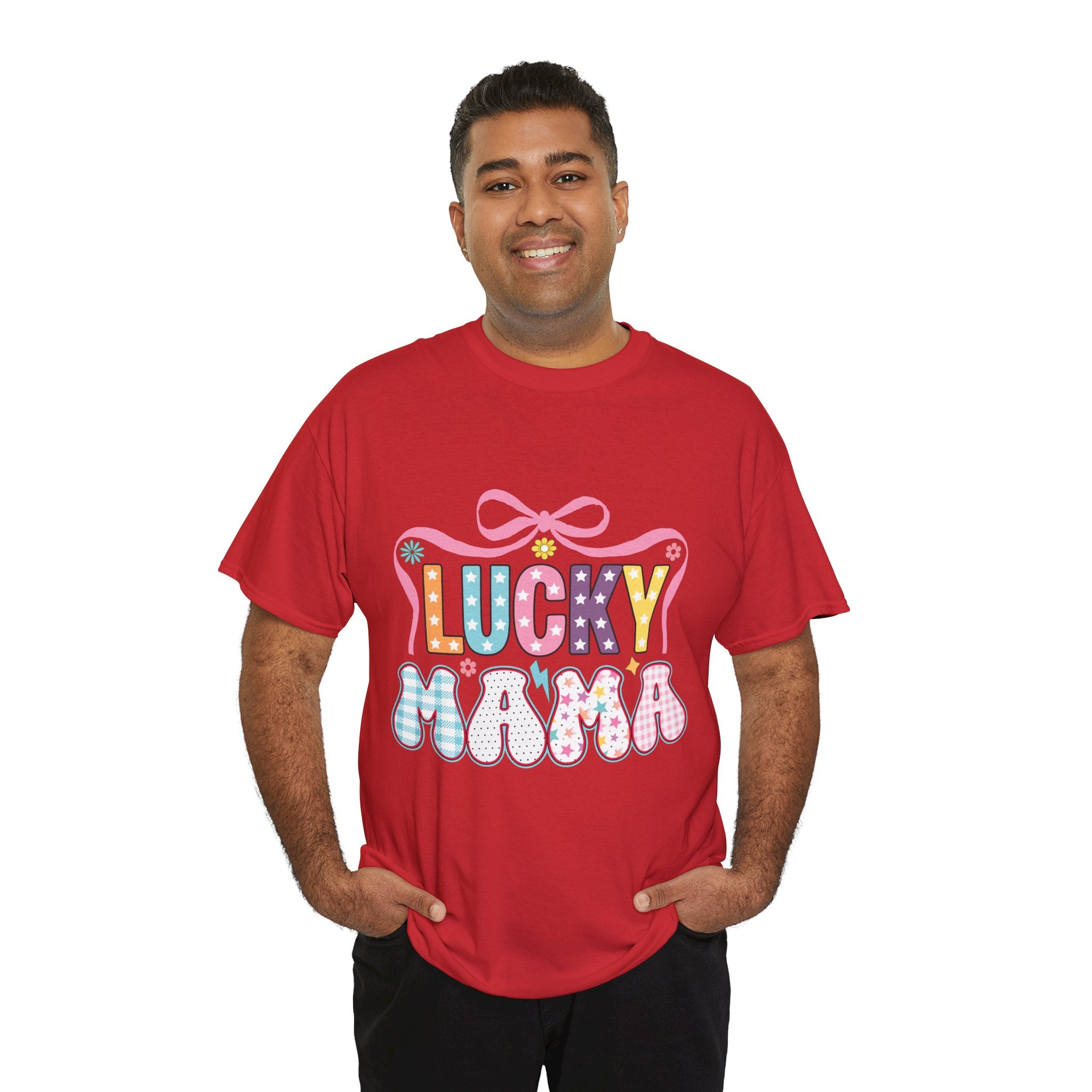 Lucky Mama Unisex Cotton Tee