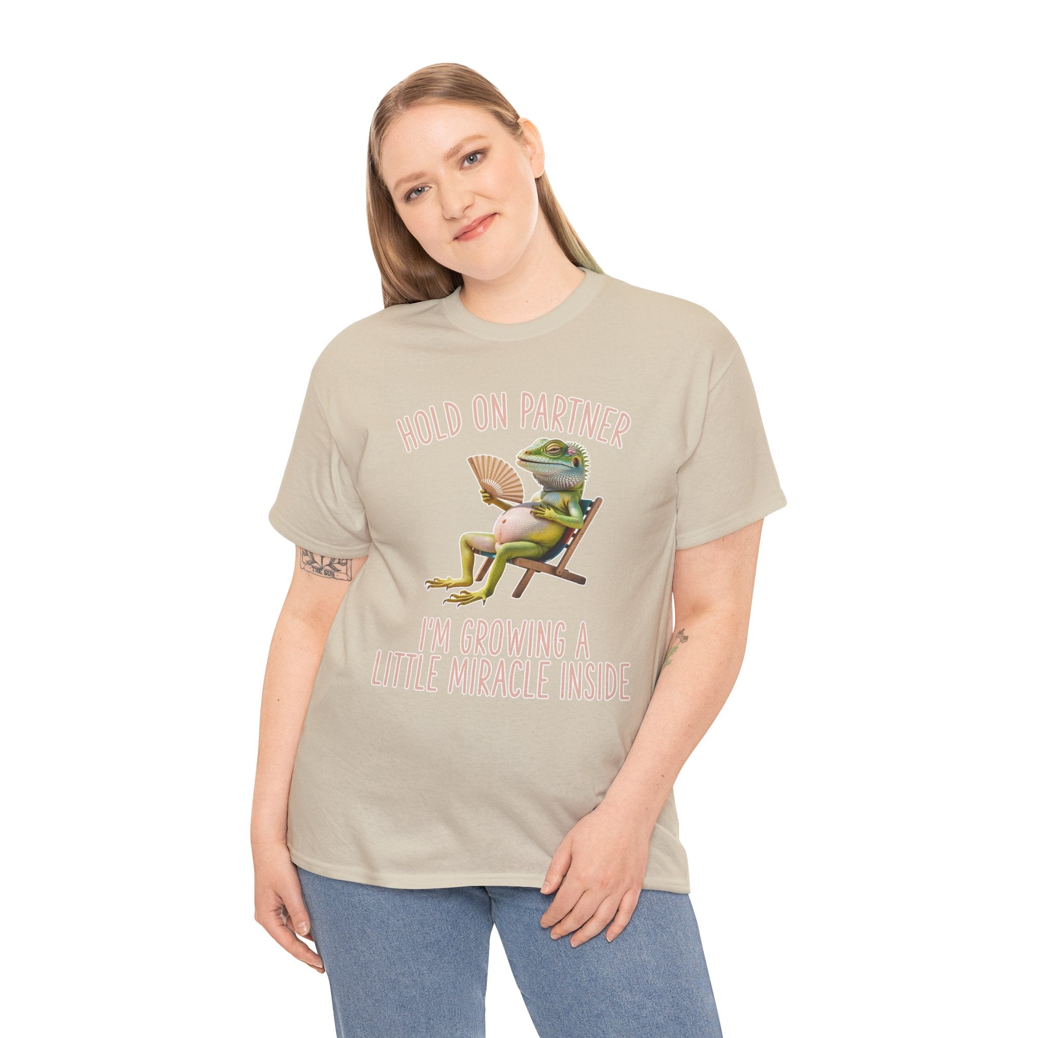 Pregnant Cotton T-Shirt