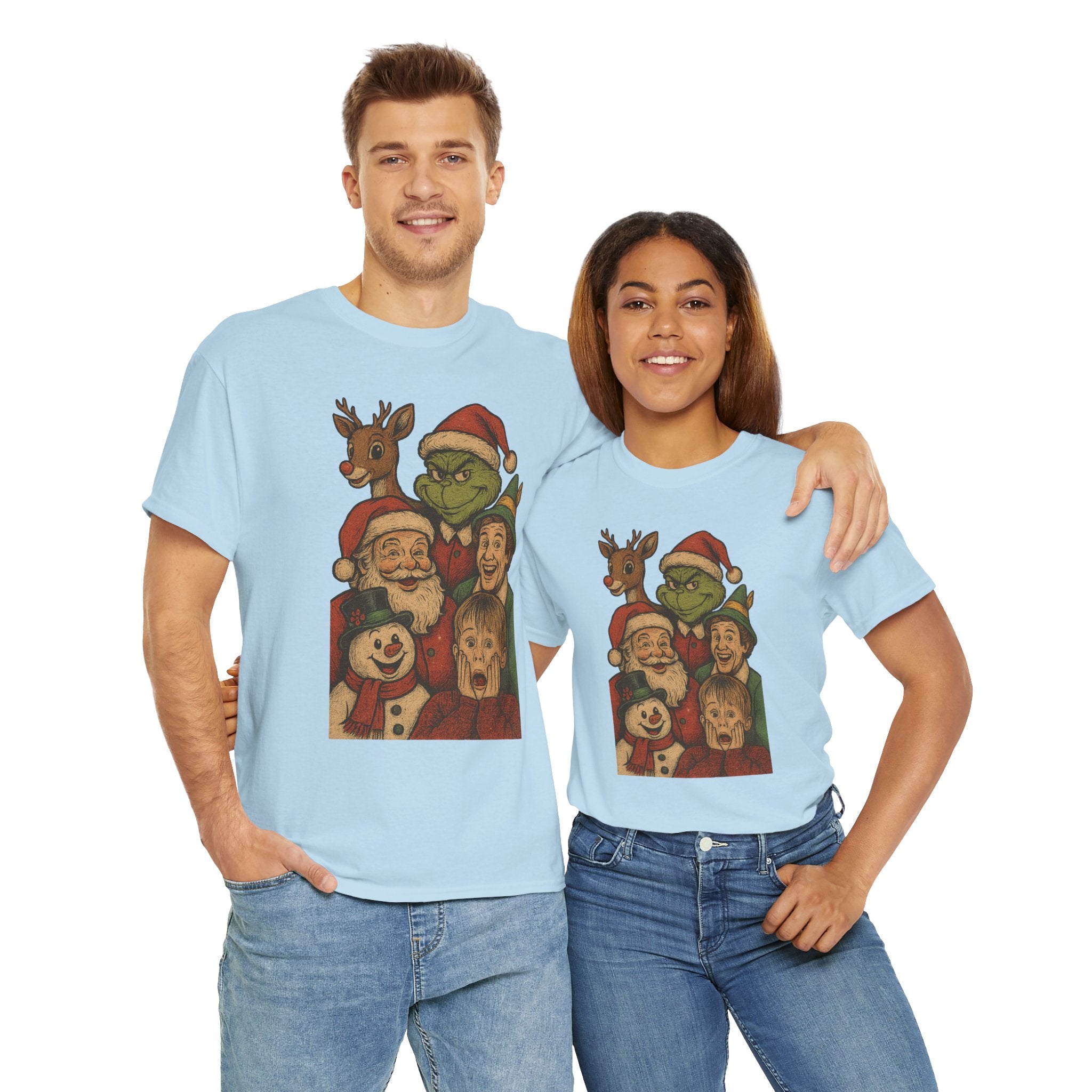 Christmas Icon Vintage Unisex Cotton Tee