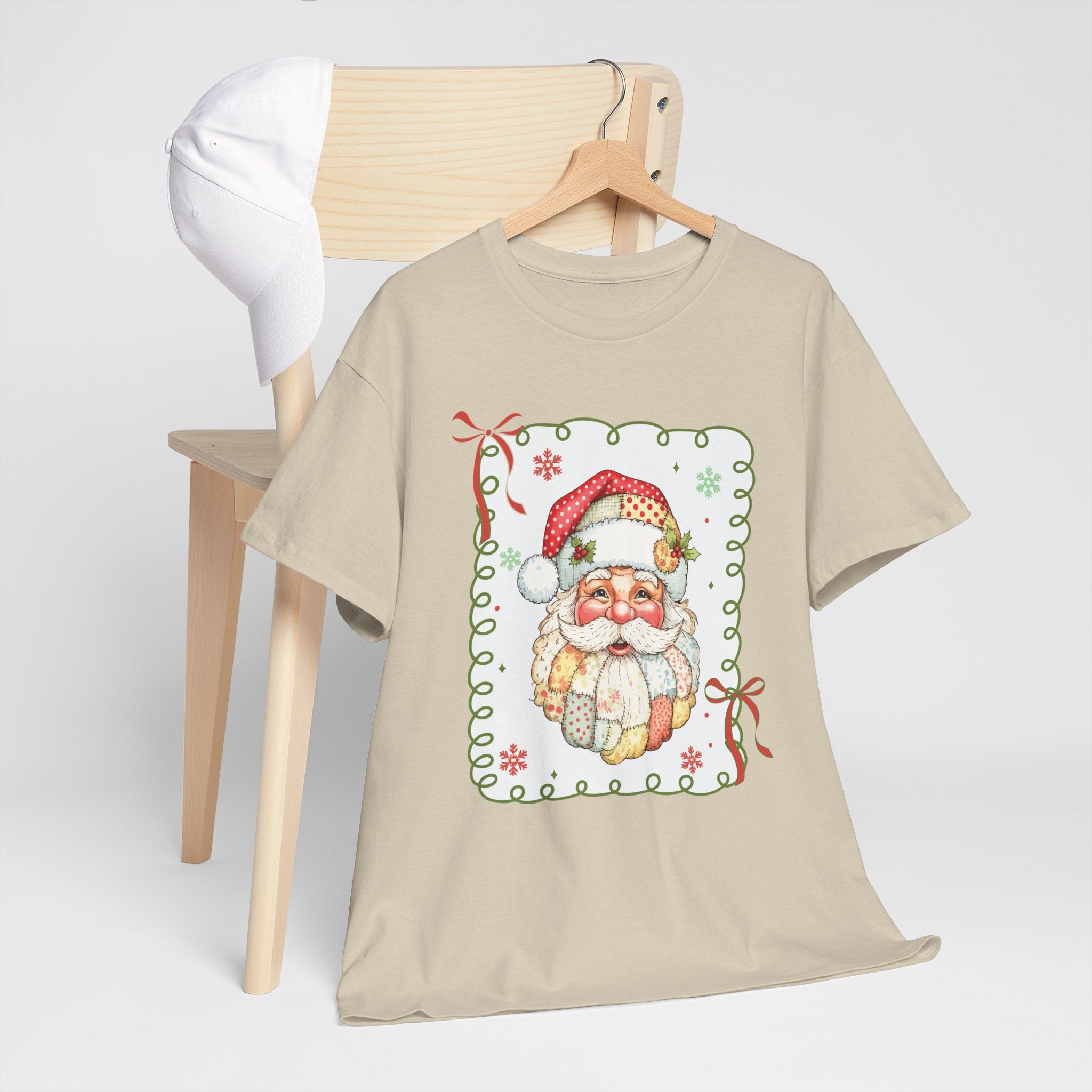 Santa Vintage Unisex Cotton Tee