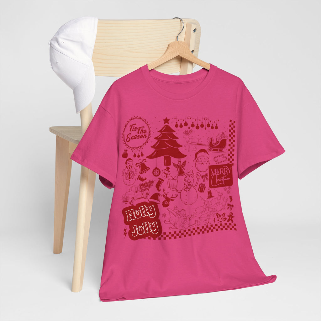 Christmas Festive Unisex Cotton T-shirt