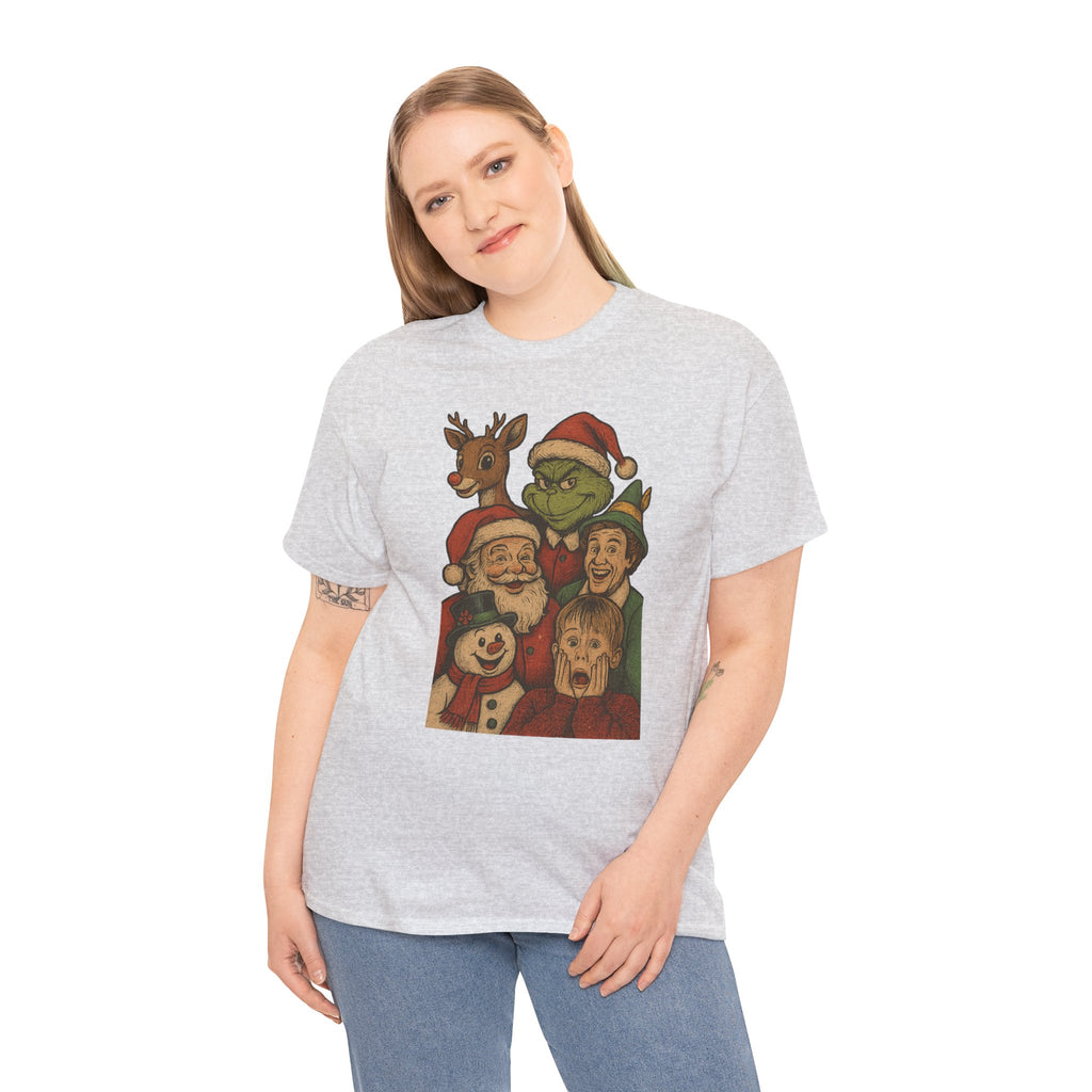 Christmas Icon Vintage Unisex Cotton Tee