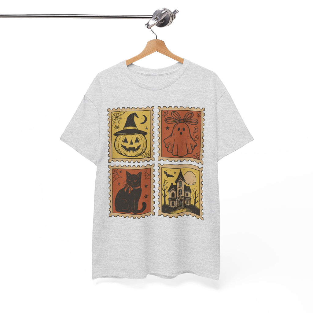 Halloween Stamp Collection Unisex Cotton Tee