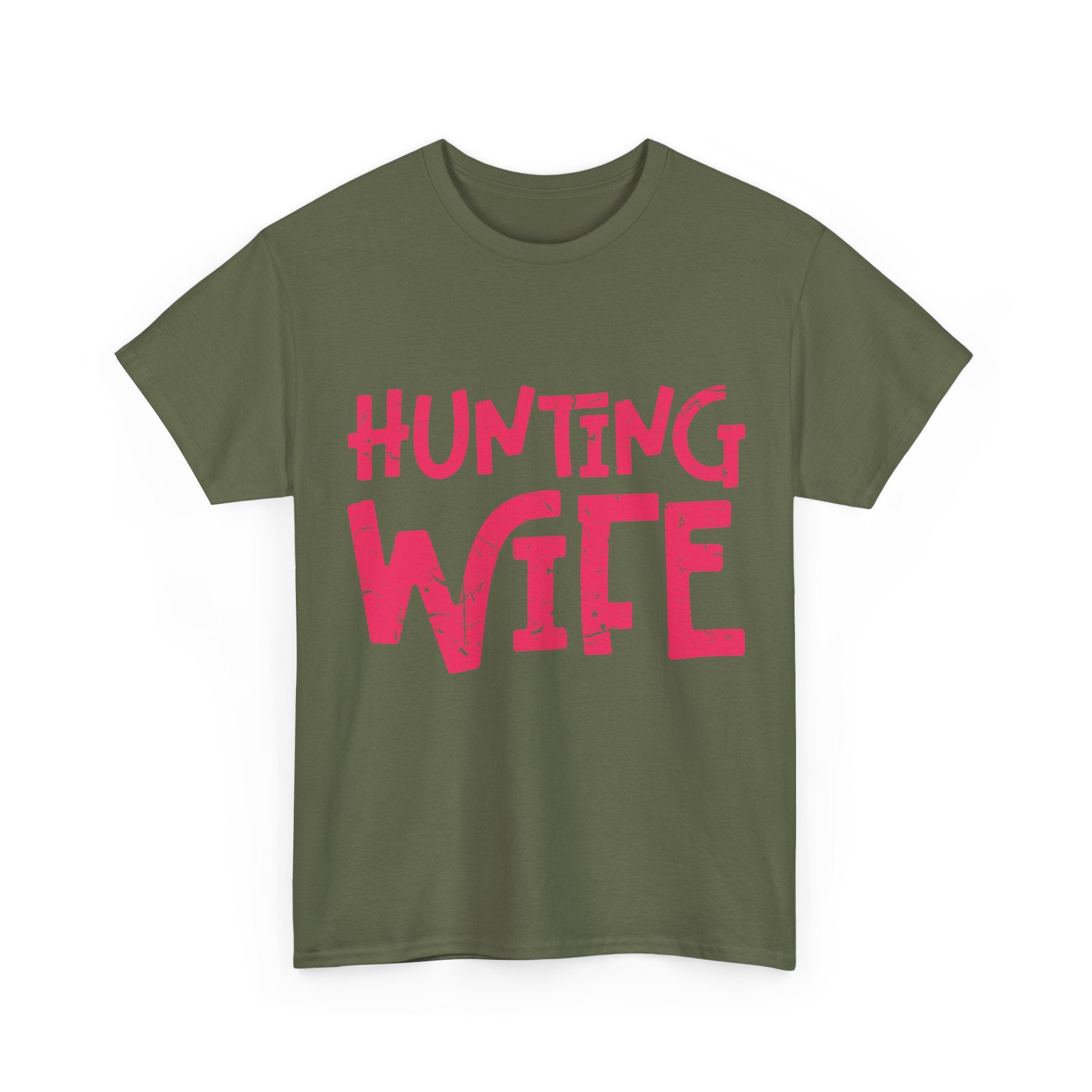Hunting Season Vintage Badge T-Shirt — Rugged Orange Hunting Unisex Cotton Tee