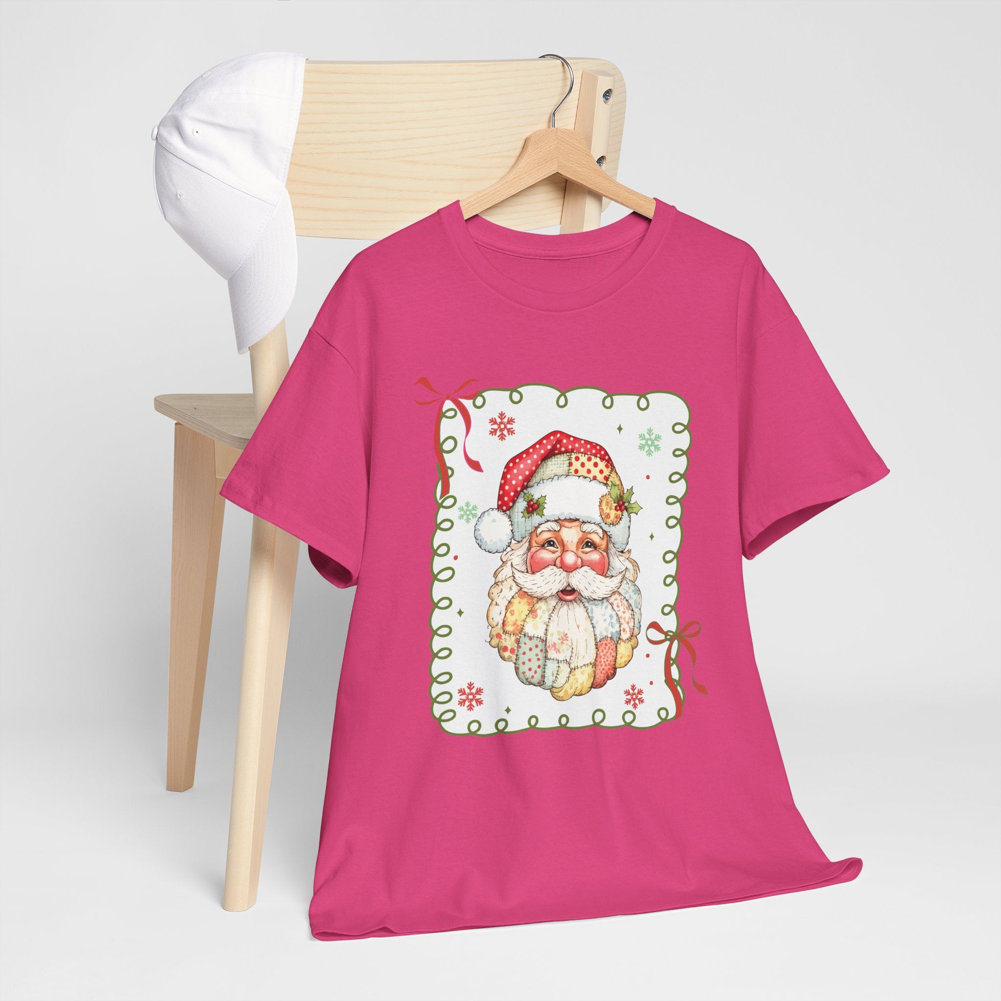 Santa Vintage Unisex Cotton Tee