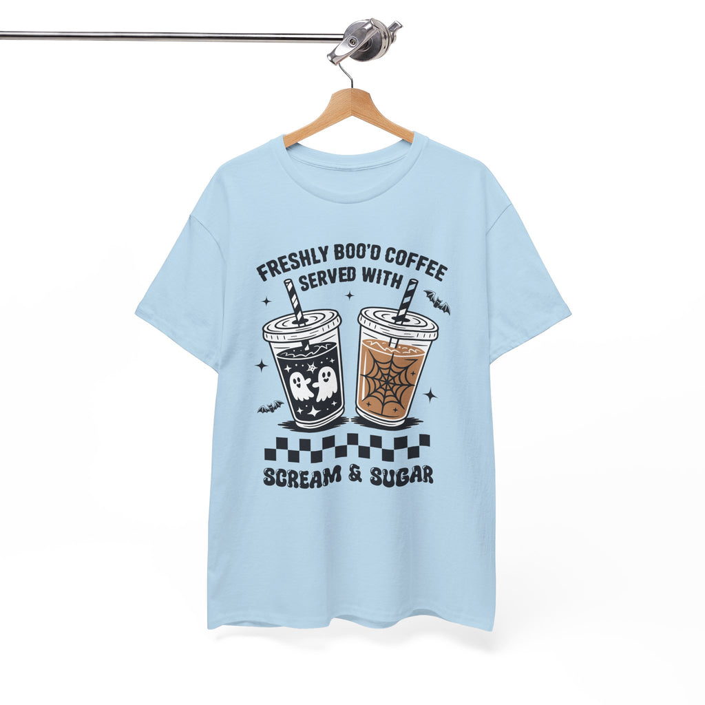 Halloween Iced Coffee Unisex Cotton Tee