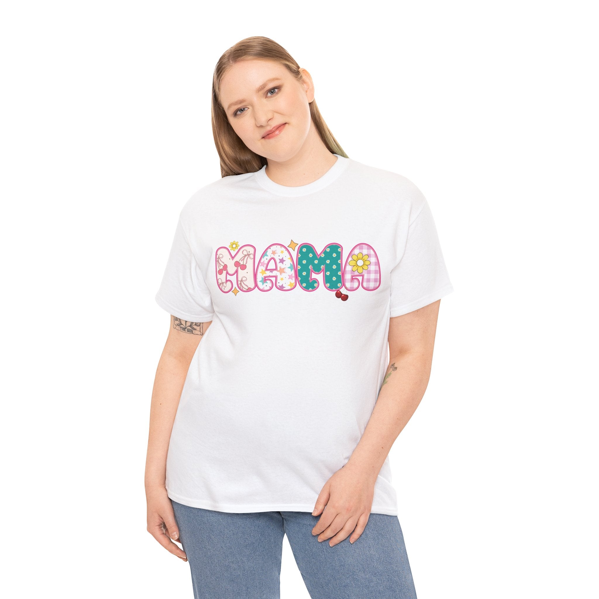 Mama Text Tee - Unisex Cotton