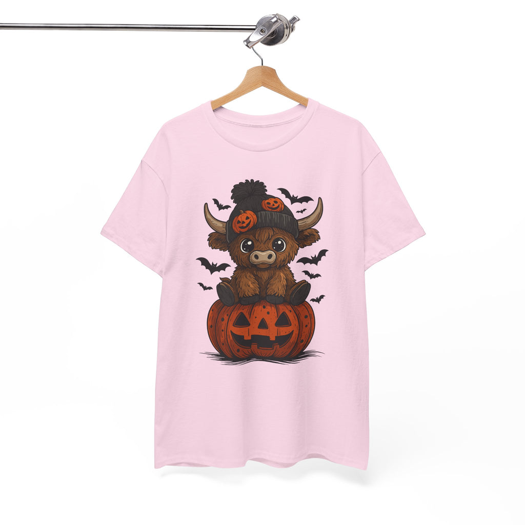 Halloween Cow Unisex Cotton Tshirt