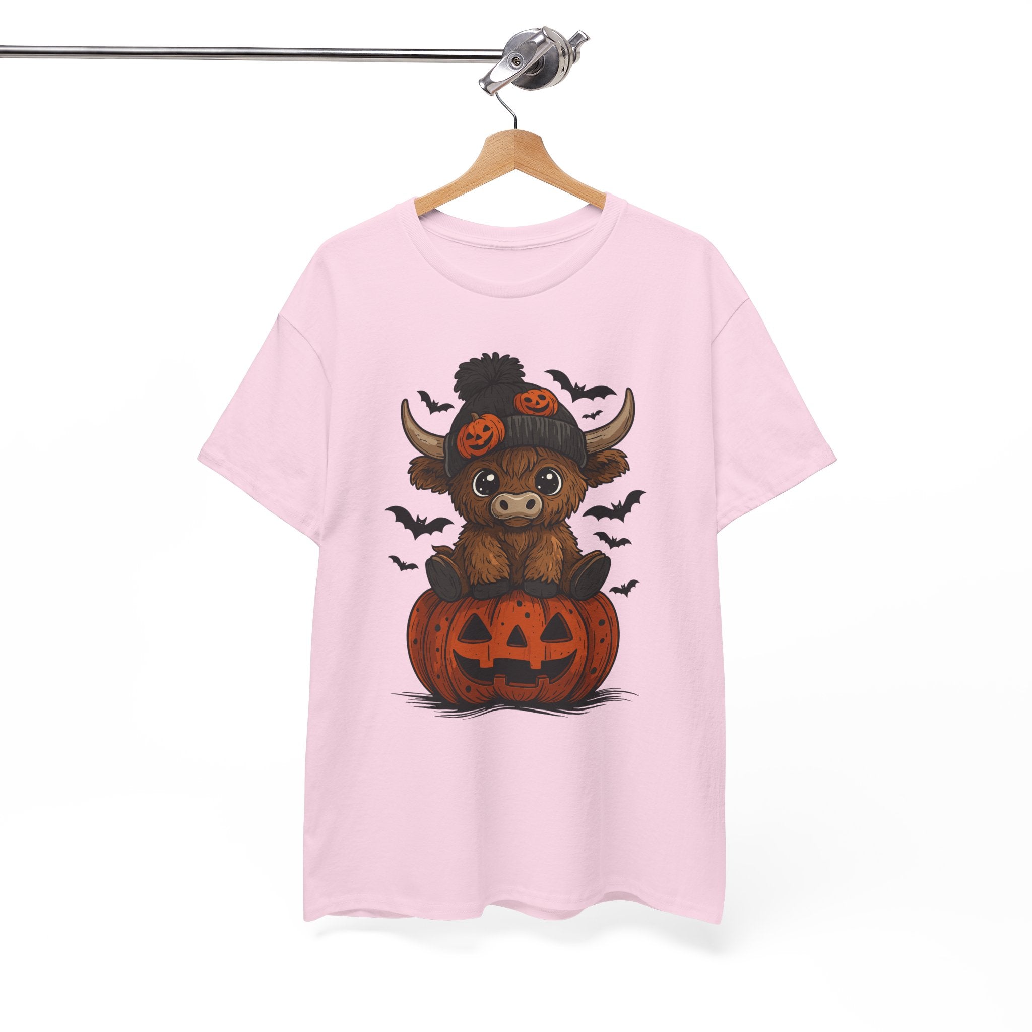 Halloween Cow Unisex Cotton Tshirt