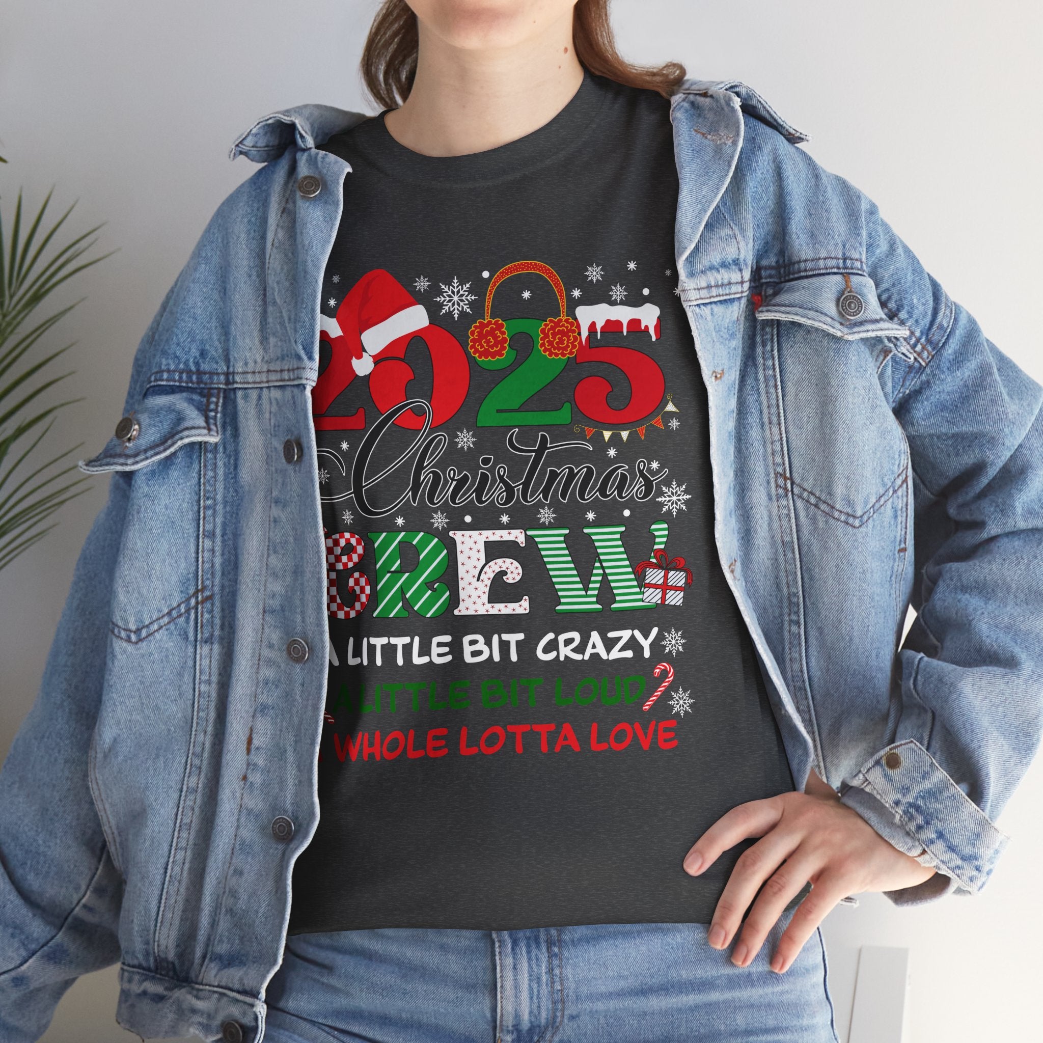 Christmas Crew 2025 Unisex Cotton Tee