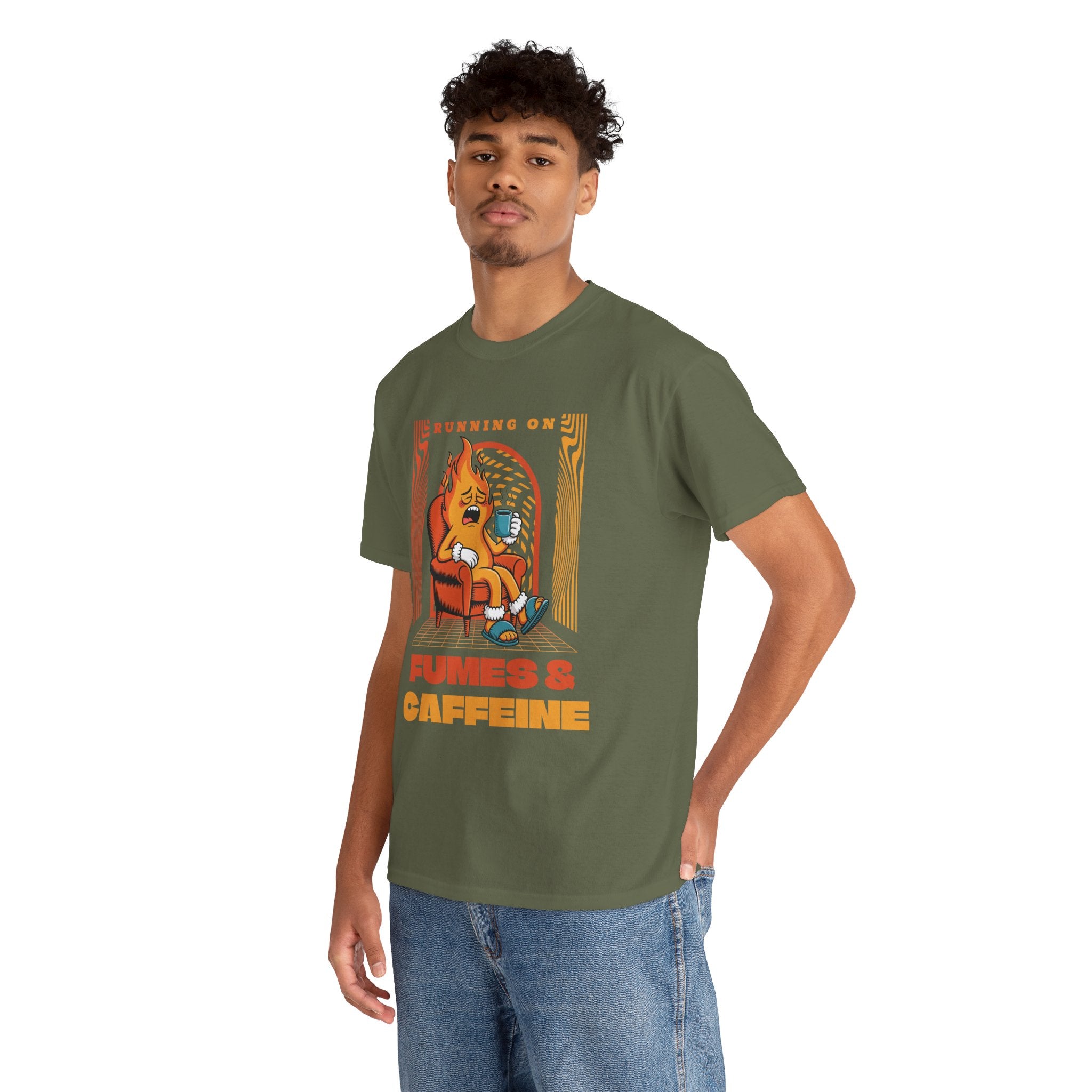 Running on Fumes and Caffeine Tee