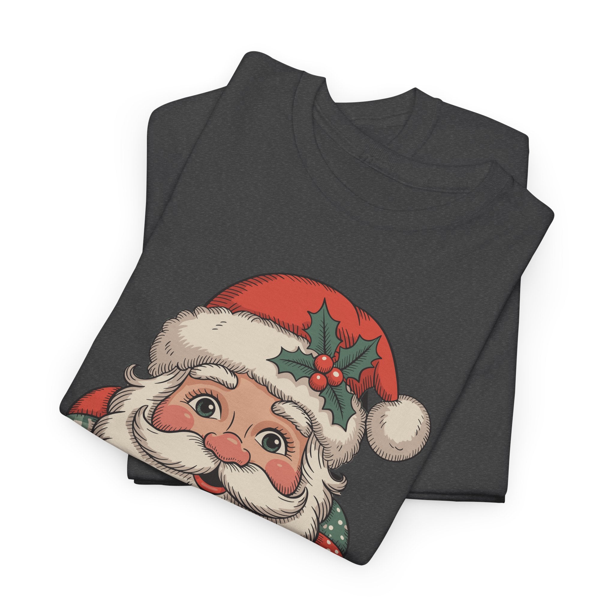 Vintage Santa Unisex Cotton Tee