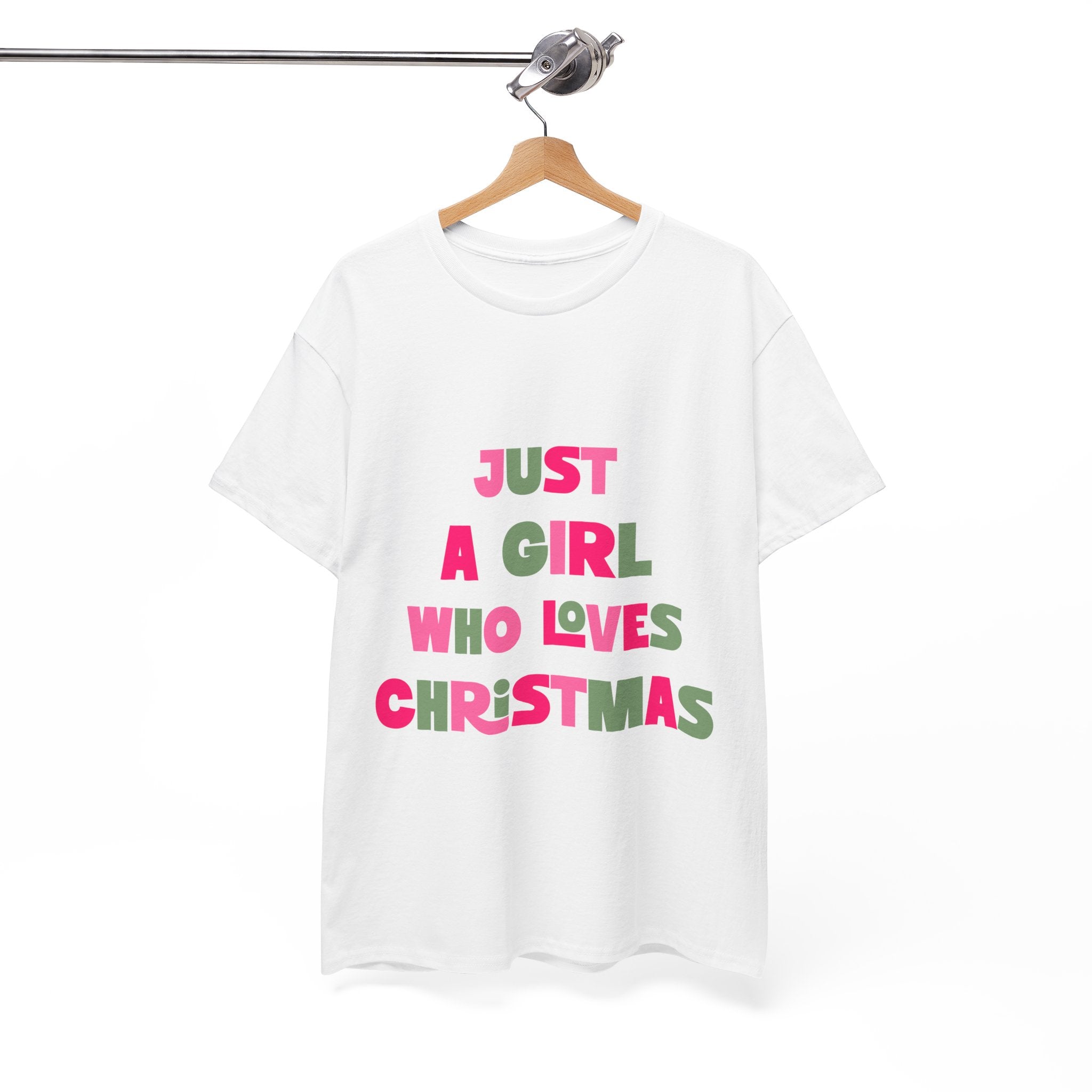 Christmas Text Unisex Cotton Tee