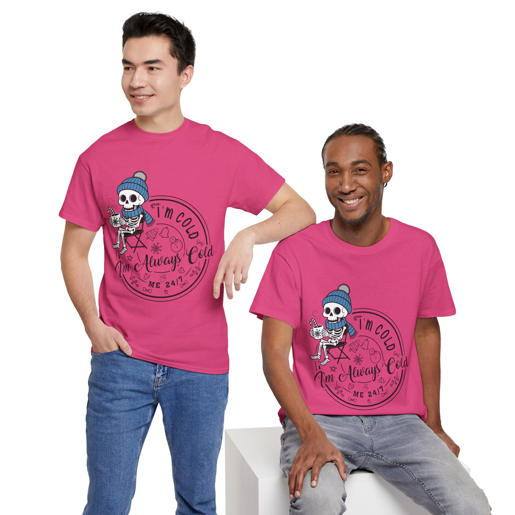 Cozy Skeleton Unisex Cotton Tee