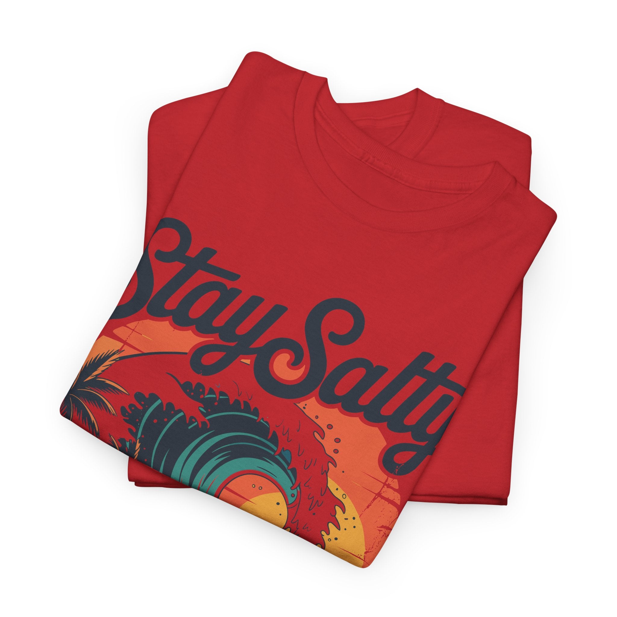 Stay Salty Beach Tee — "You are the salt of the earth (Matthew 5:13)"Unisex Cotton Tee