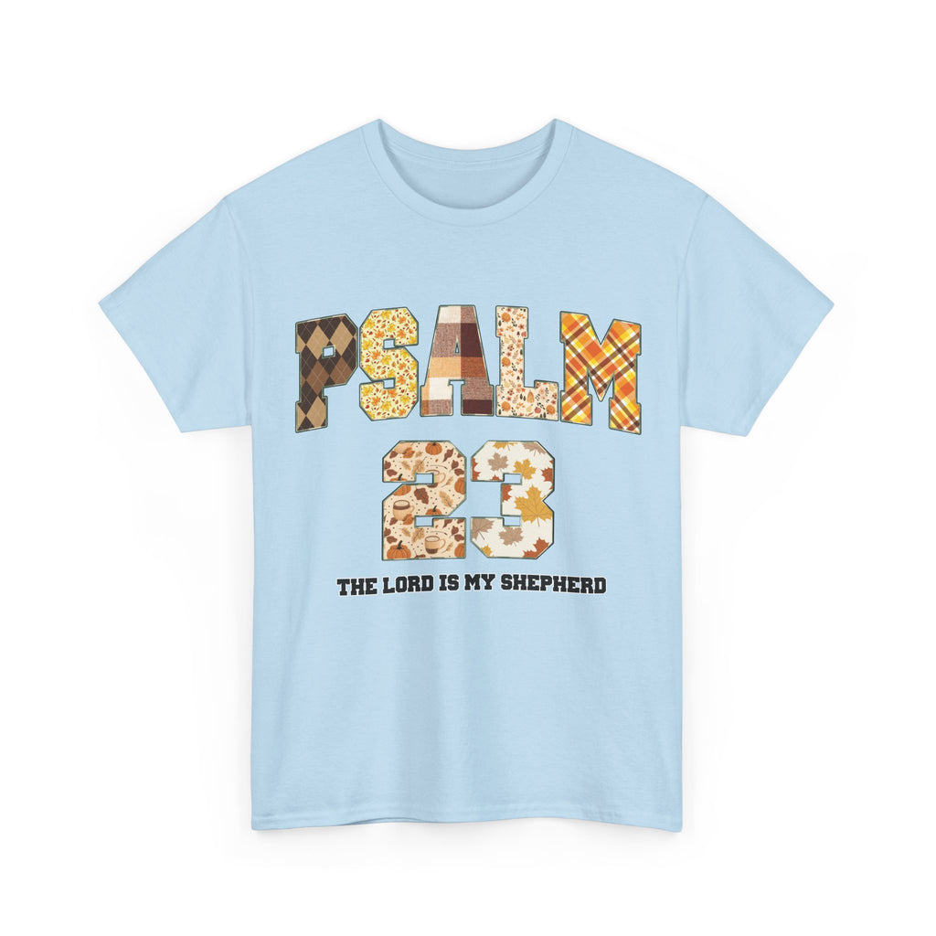 Psalm 23 Patchwork Unisex Cotton Tee